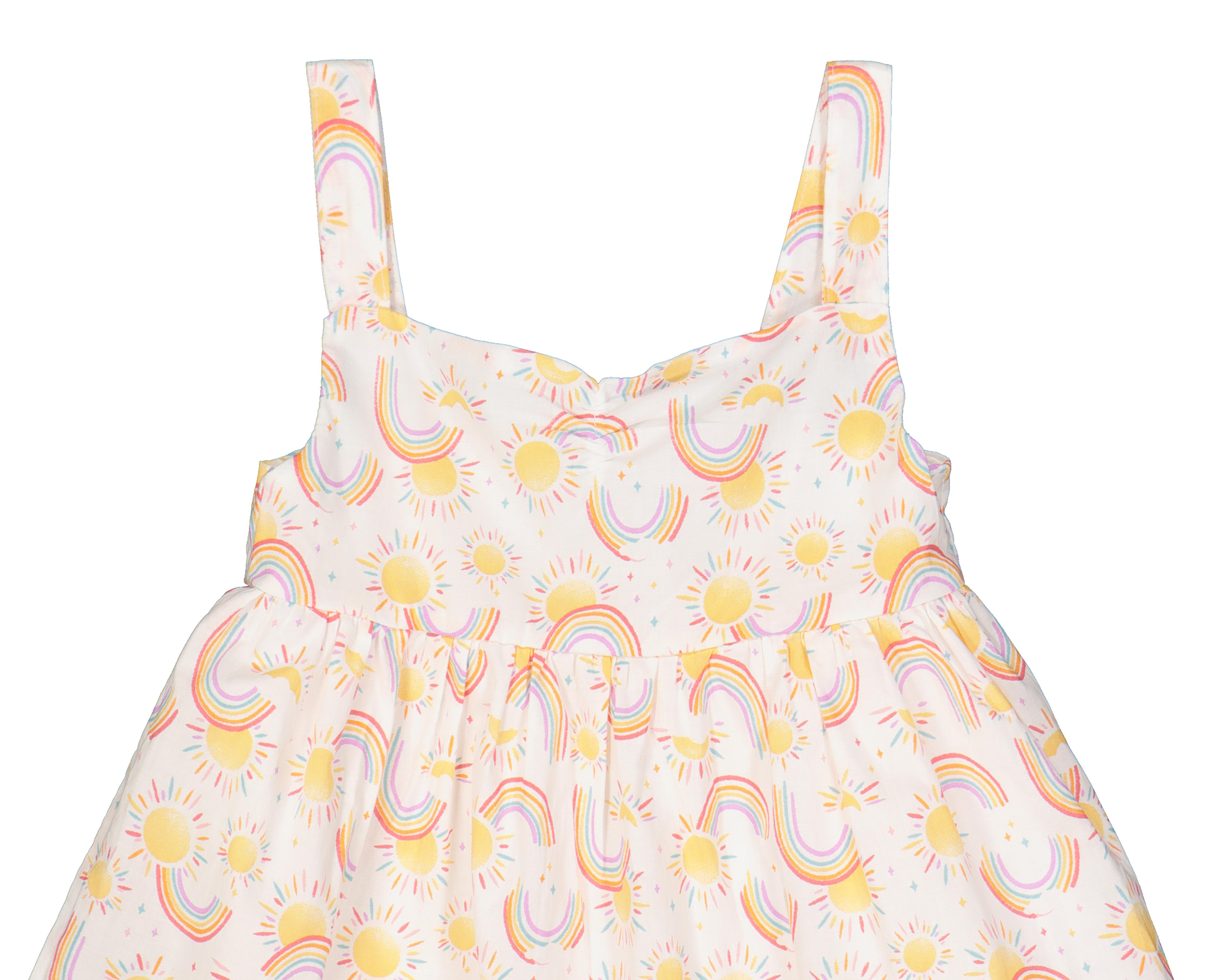 Foto 4 pulgar | Vestido Baby Colors con Bolsa para Bebé Niña