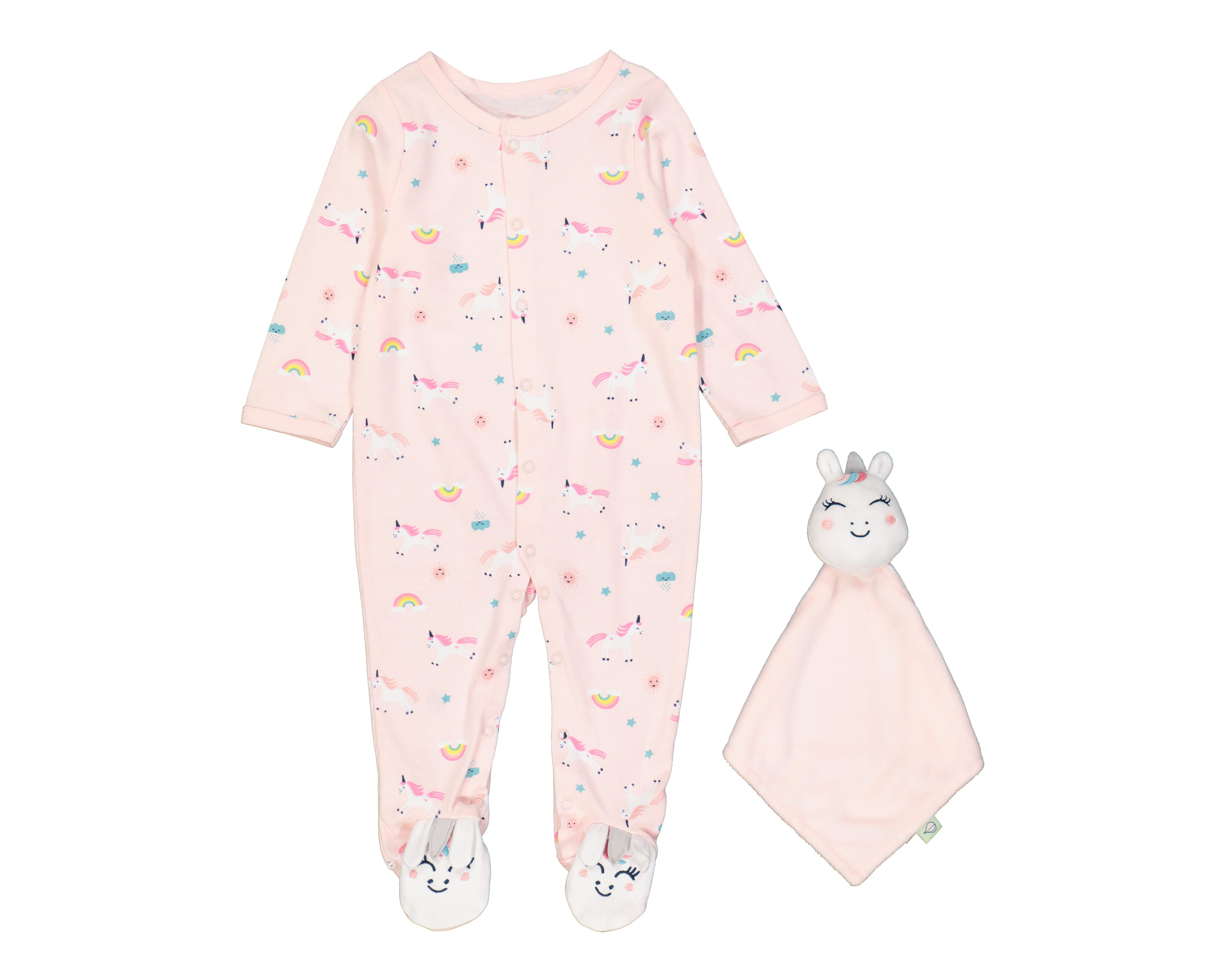 Mameluco y Manta Baby Colors para Bebé Niña