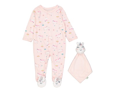 Foto 1 | Mameluco y Manta Baby Colors para Bebé Niña