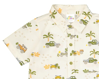 Foto 3 | Camisa y Playera Baby Colors con Short para Bebé Niño