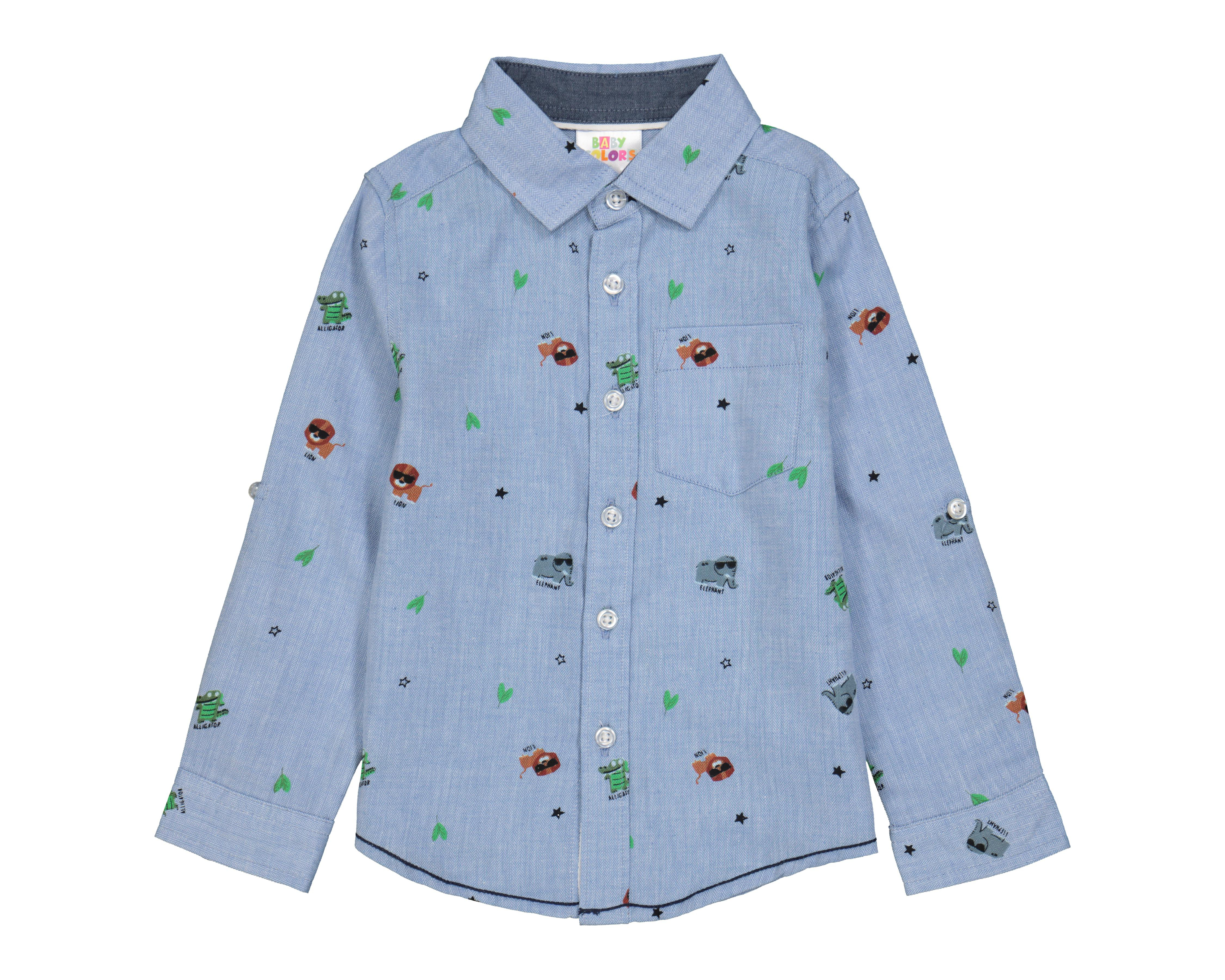 Camisa Baby Colors Estampada para Niño