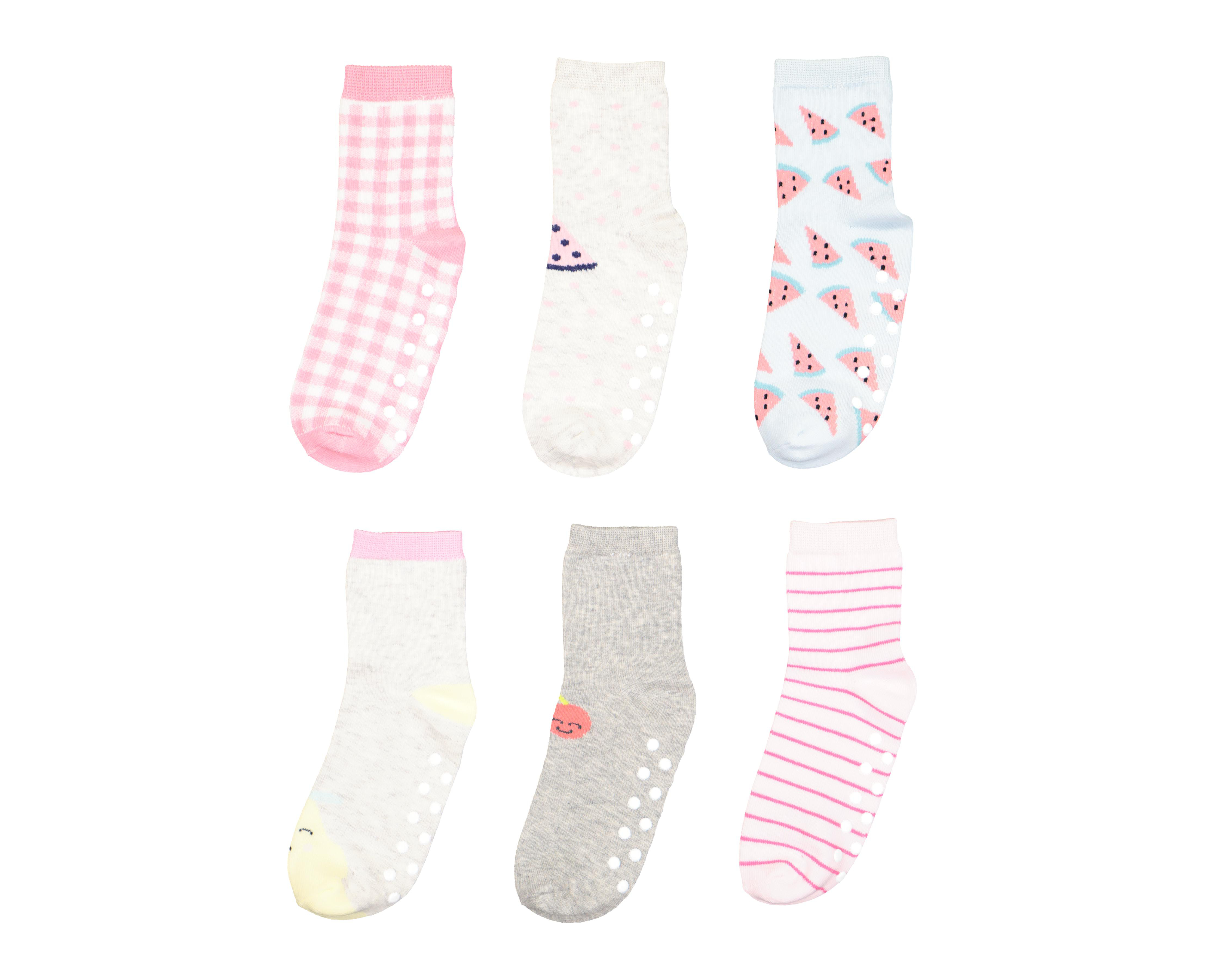 Calcetas Baby Colors para Bebé Niña 6 Pares