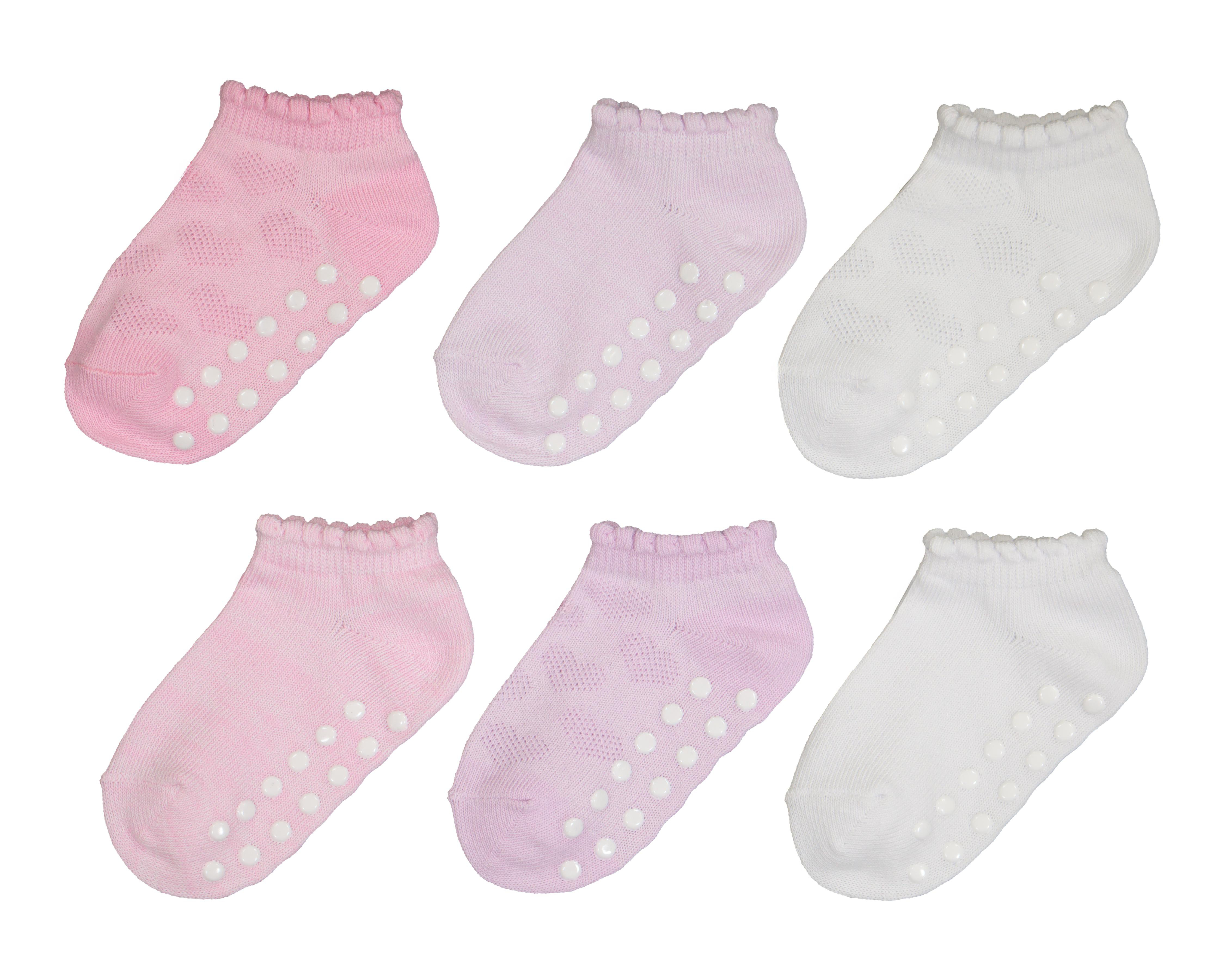Foto 2 pulgar | Calcetas Baby Colors Antiderrapantes para Bebé 6 Pares