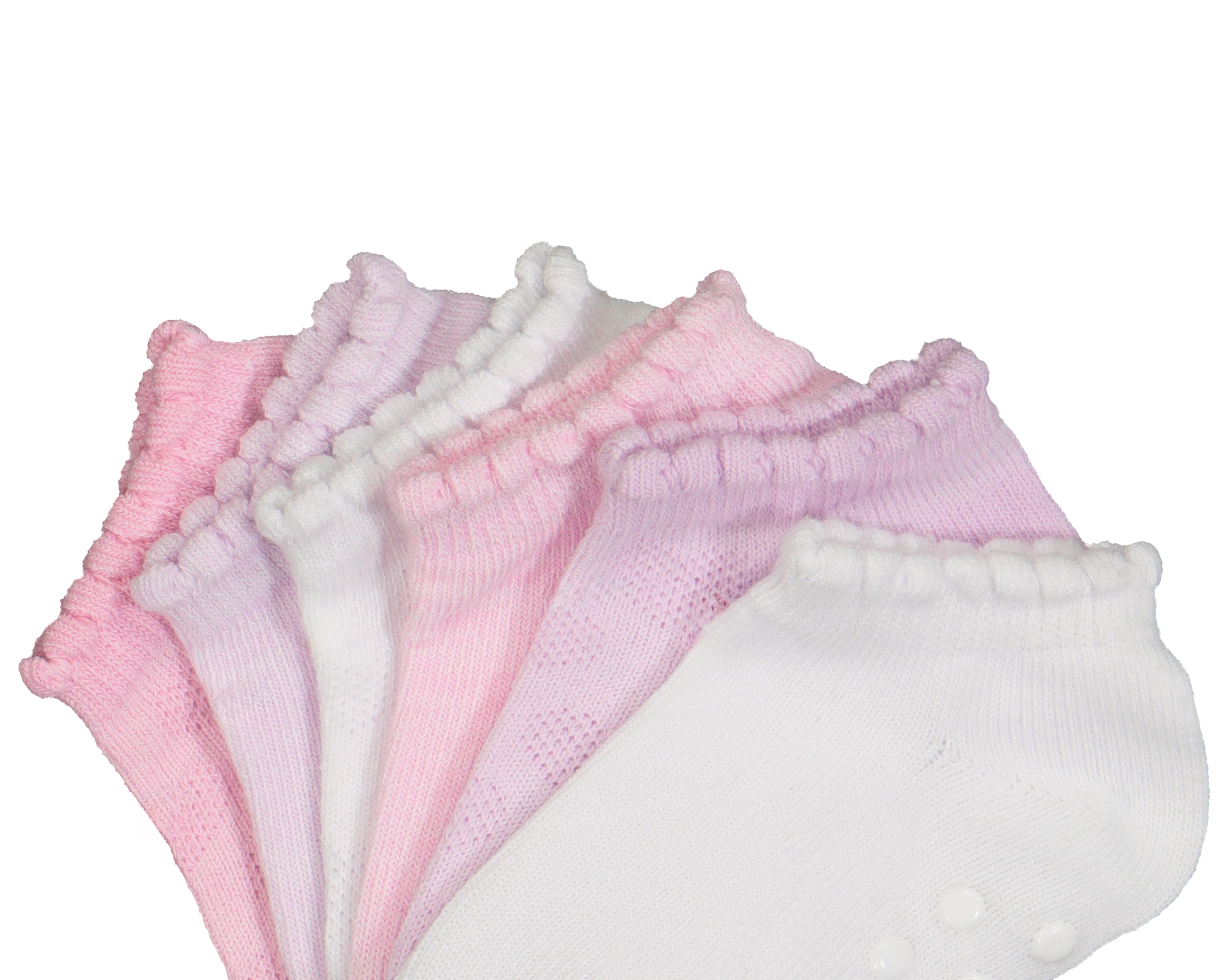 Foto 3 pulgar | Calcetas Baby Colors Antiderrapantes para Bebé 6 Pares