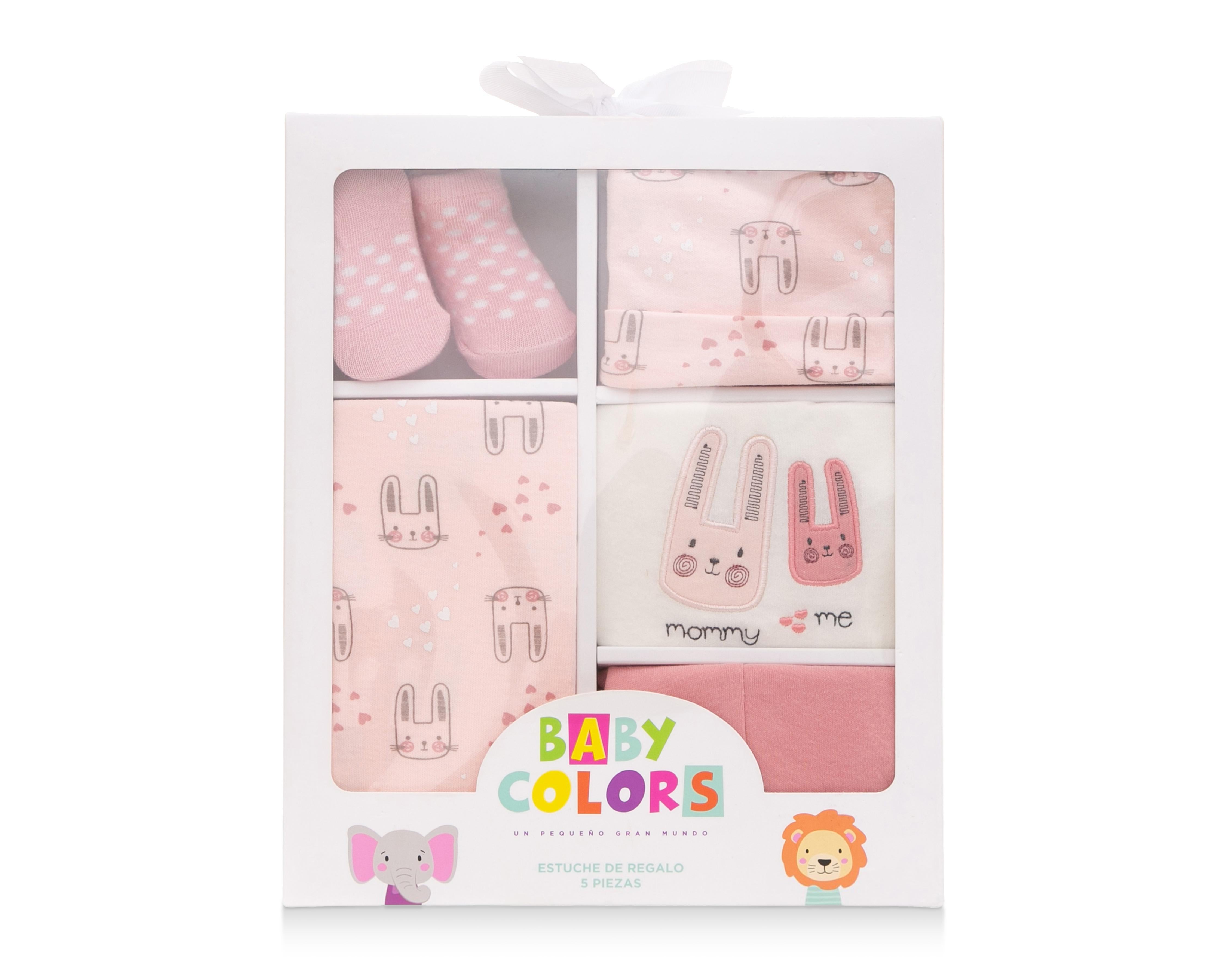 Foto 8 pulgar | Estuche de Regalo para Bebé Baby Colors 5 Piezas