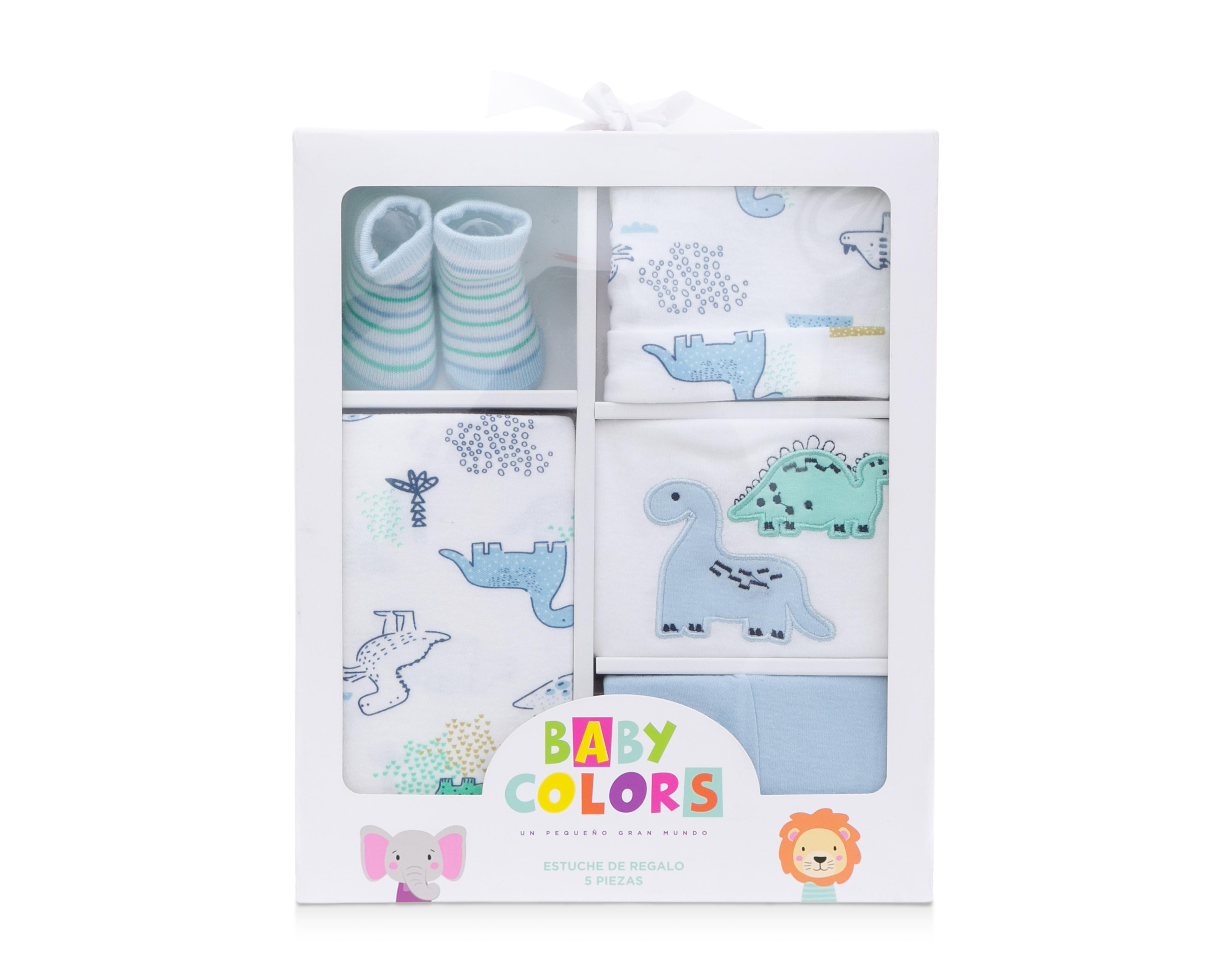 Foto 8 pulgar | Estuche de Regalo para Bebé Baby Colors 5 Piezas