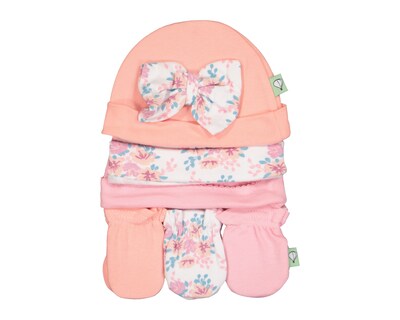 Foto 5 | Gorro y Guantes Baby Colors para Bebé Niña 6 Piezas