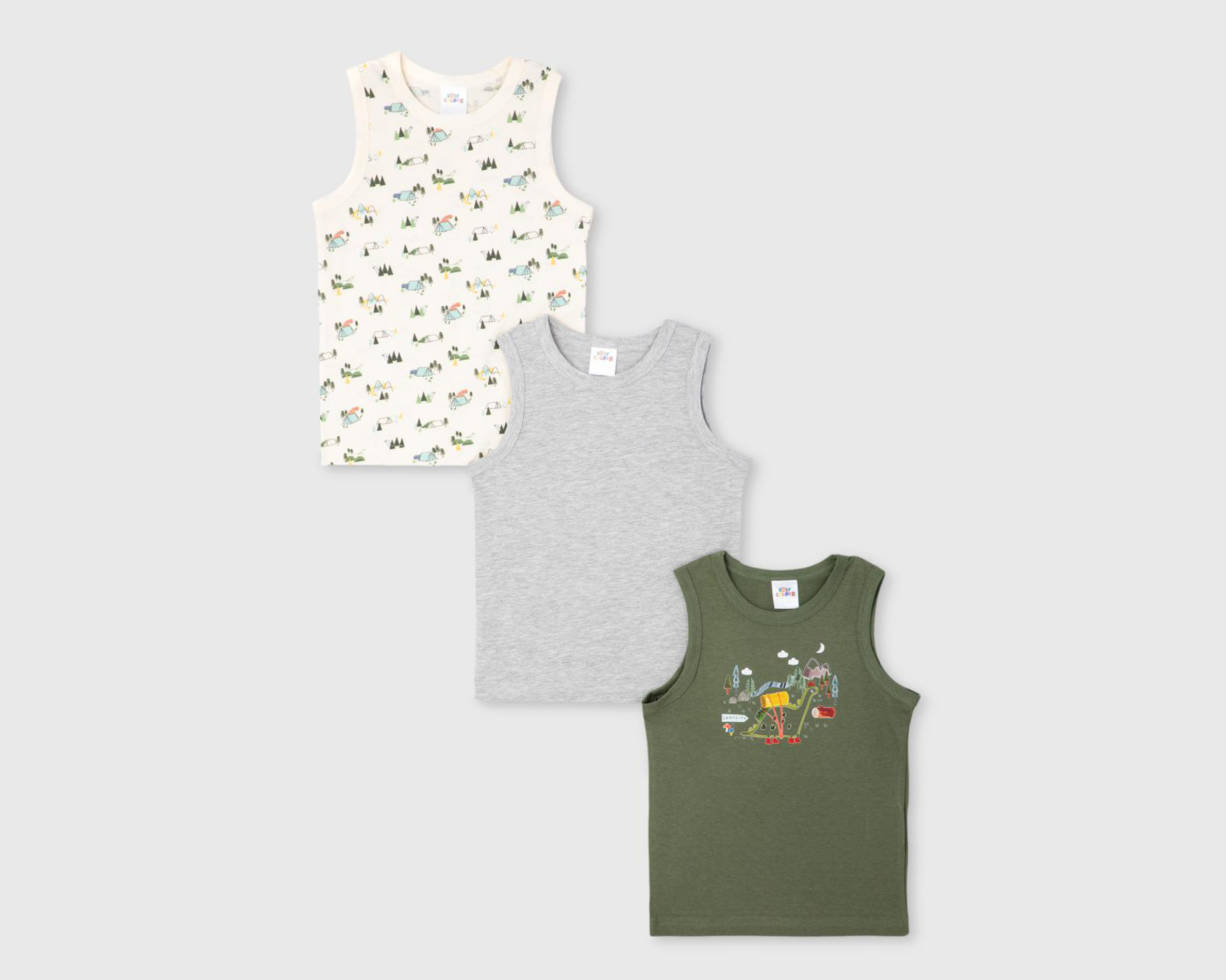 Camiseta Interior Baby Colors para Bebé Niño $129