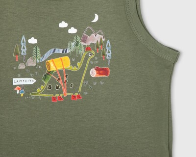 Foto 4 | Camiseta Interior Baby Colors para Bebé Niño