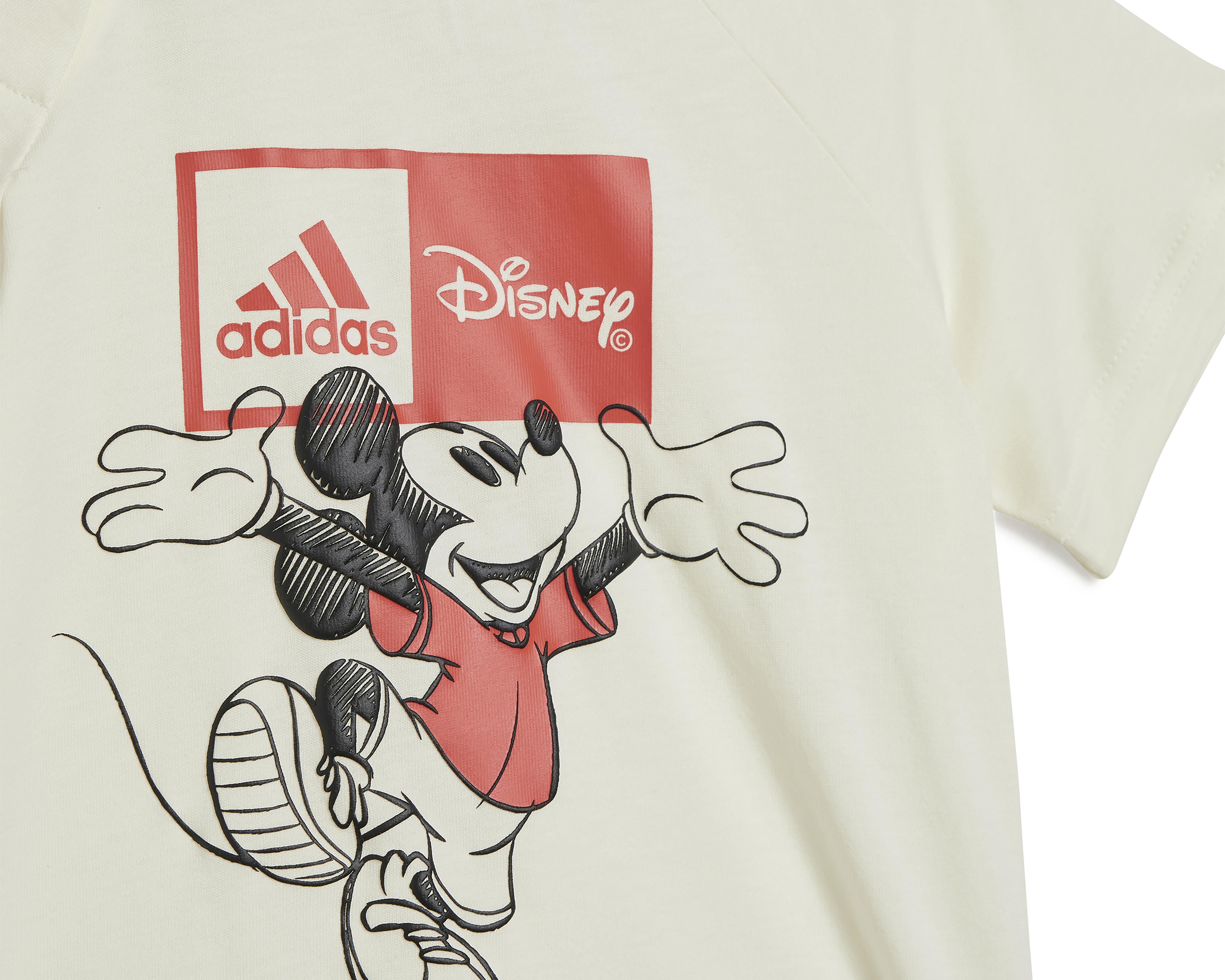 Foto 5 | Conjunto Disney Mickey Mouse por Adidas para Bebé Niño 3 Piezas