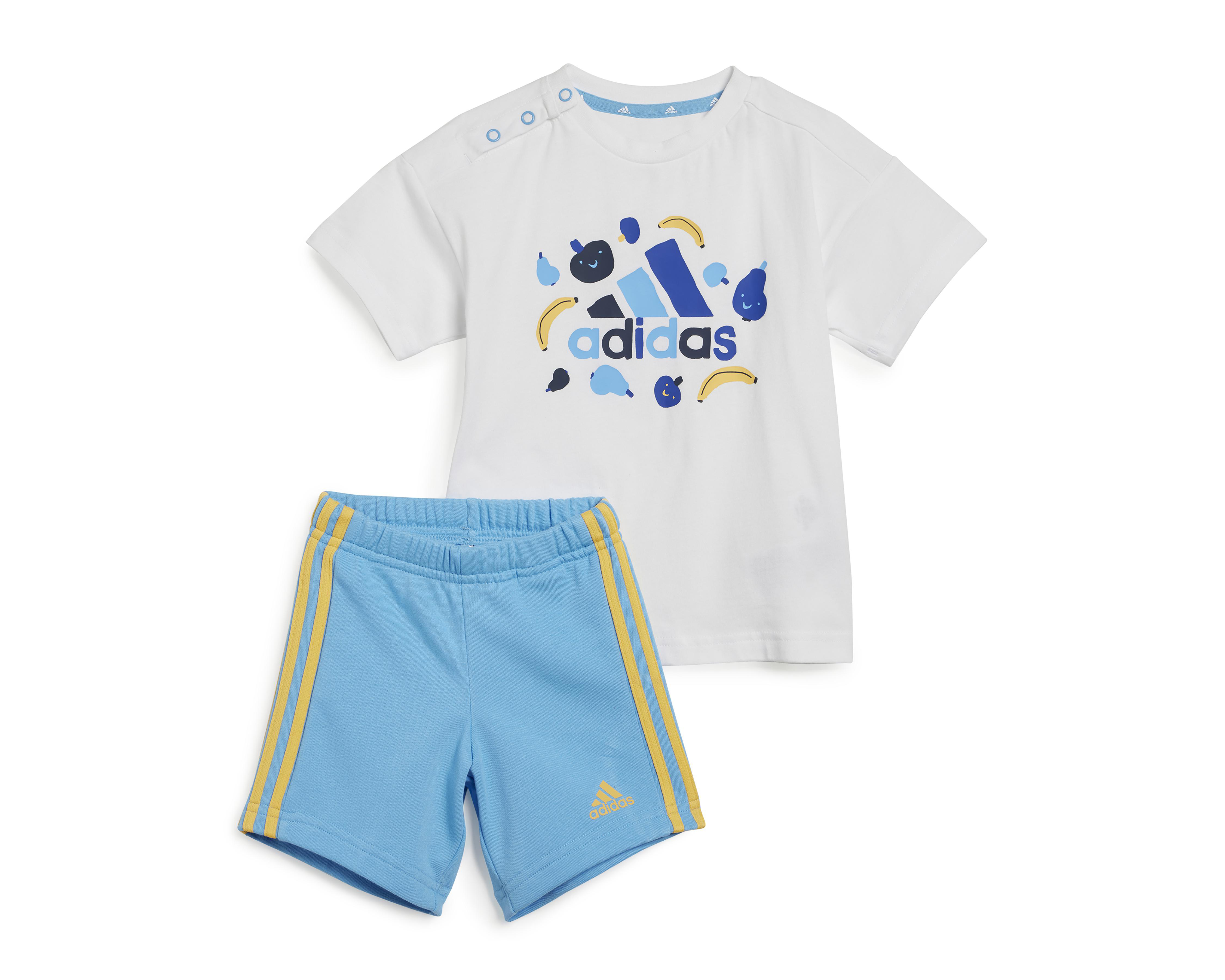 Foto 2 pulgar | Playera y Short Adidas para Bebé Niño