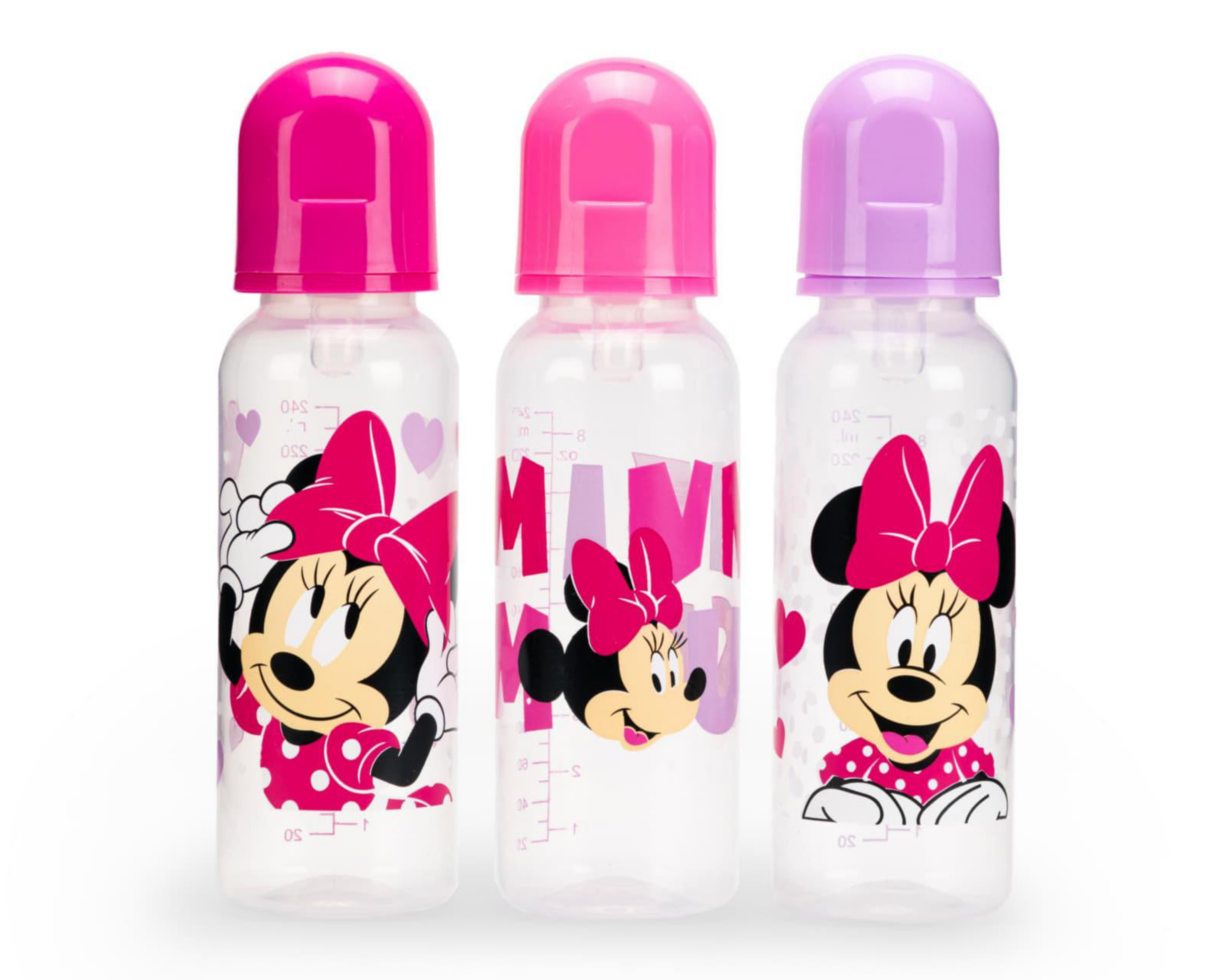 Biberón Disney Minnie Mouse 3 Piezas