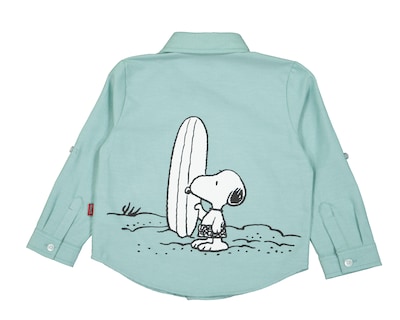 Foto 2 | Camisa Peanuts Manga Larga para Niño