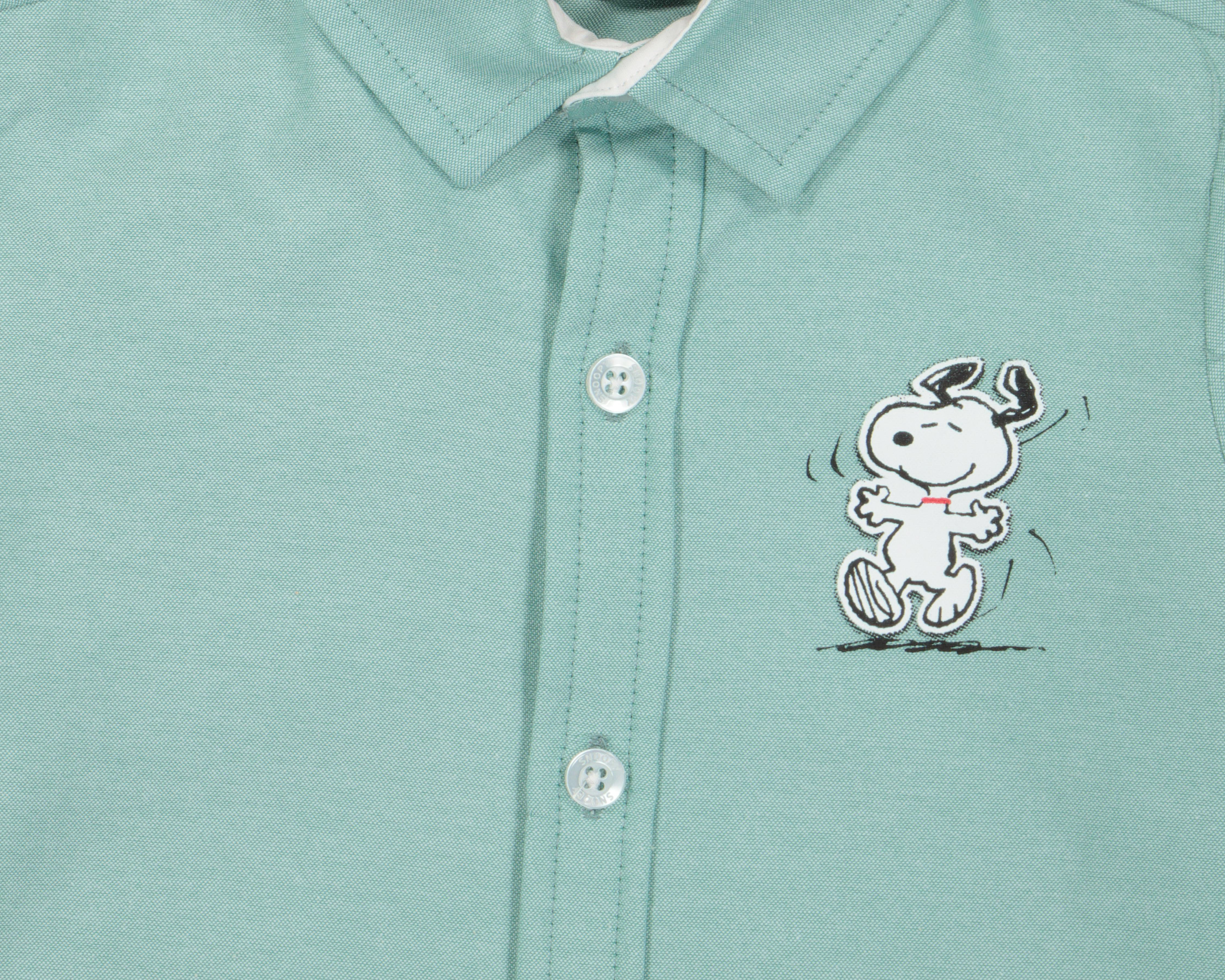 Foto 4 pulgar | Camisa Peanuts Manga Larga para Niño