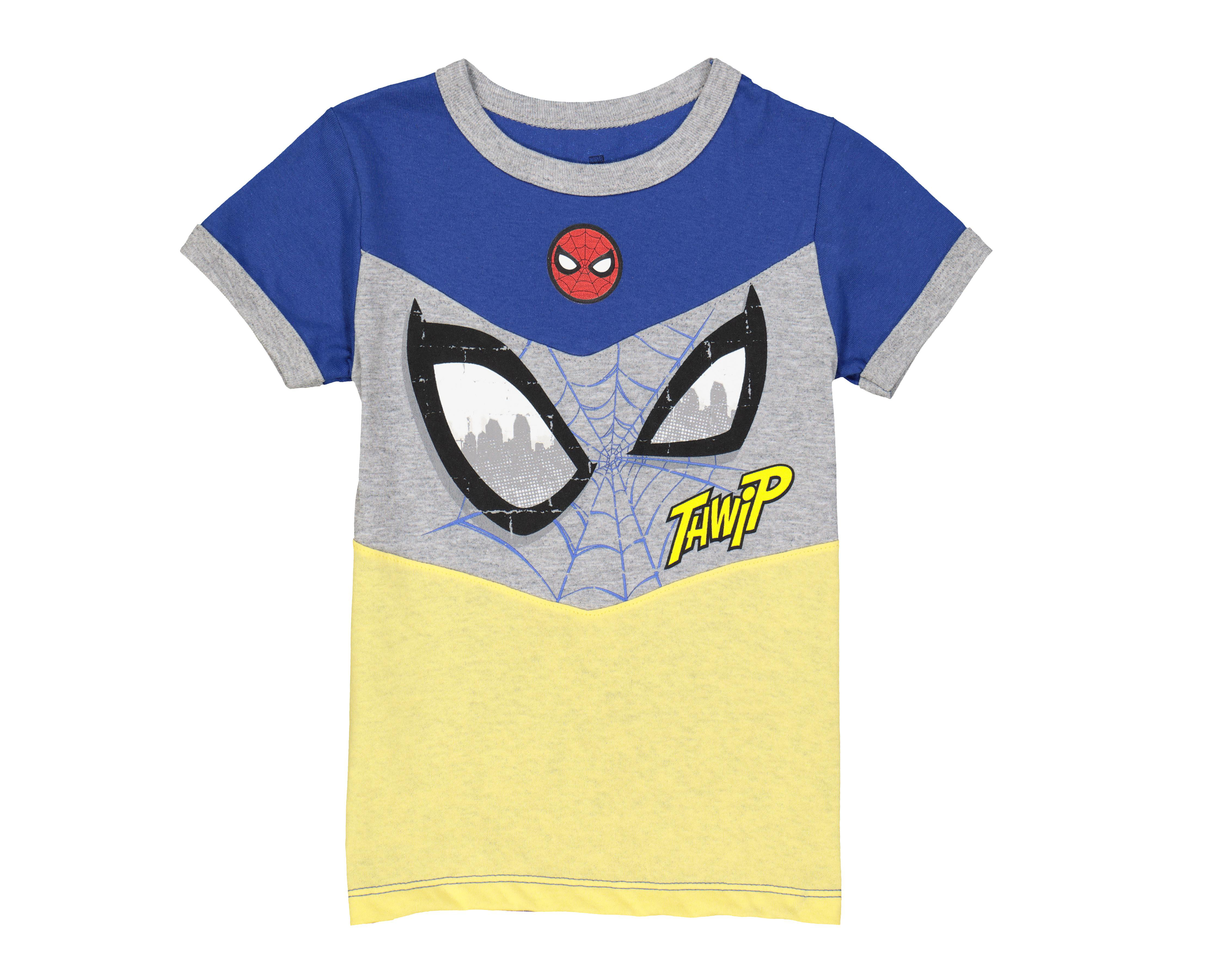 Foto 2 pulgar | Playera Marvel Spider-Man de Algodón para Bebé Niño