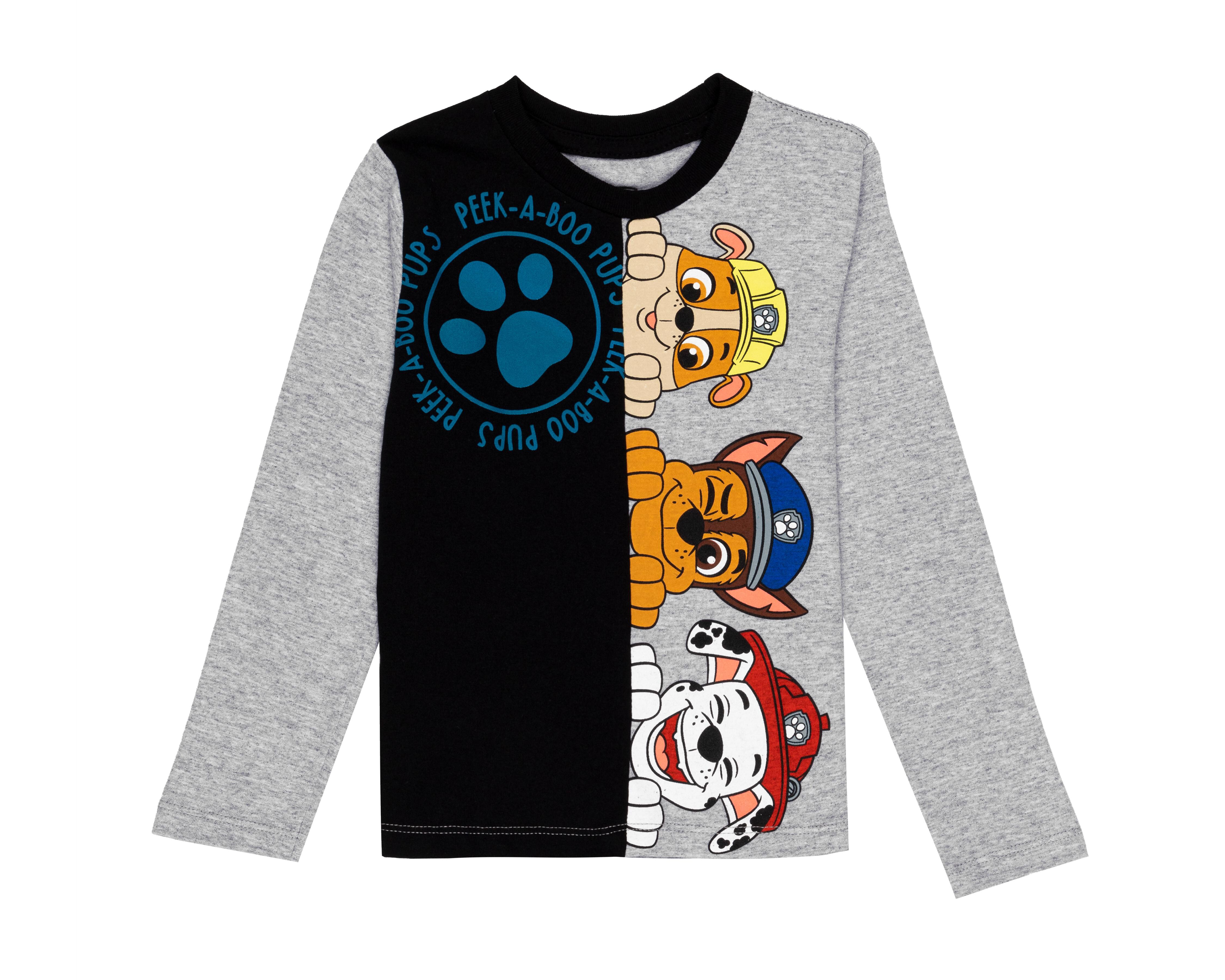 Playeras paw patrol para niños hot sale