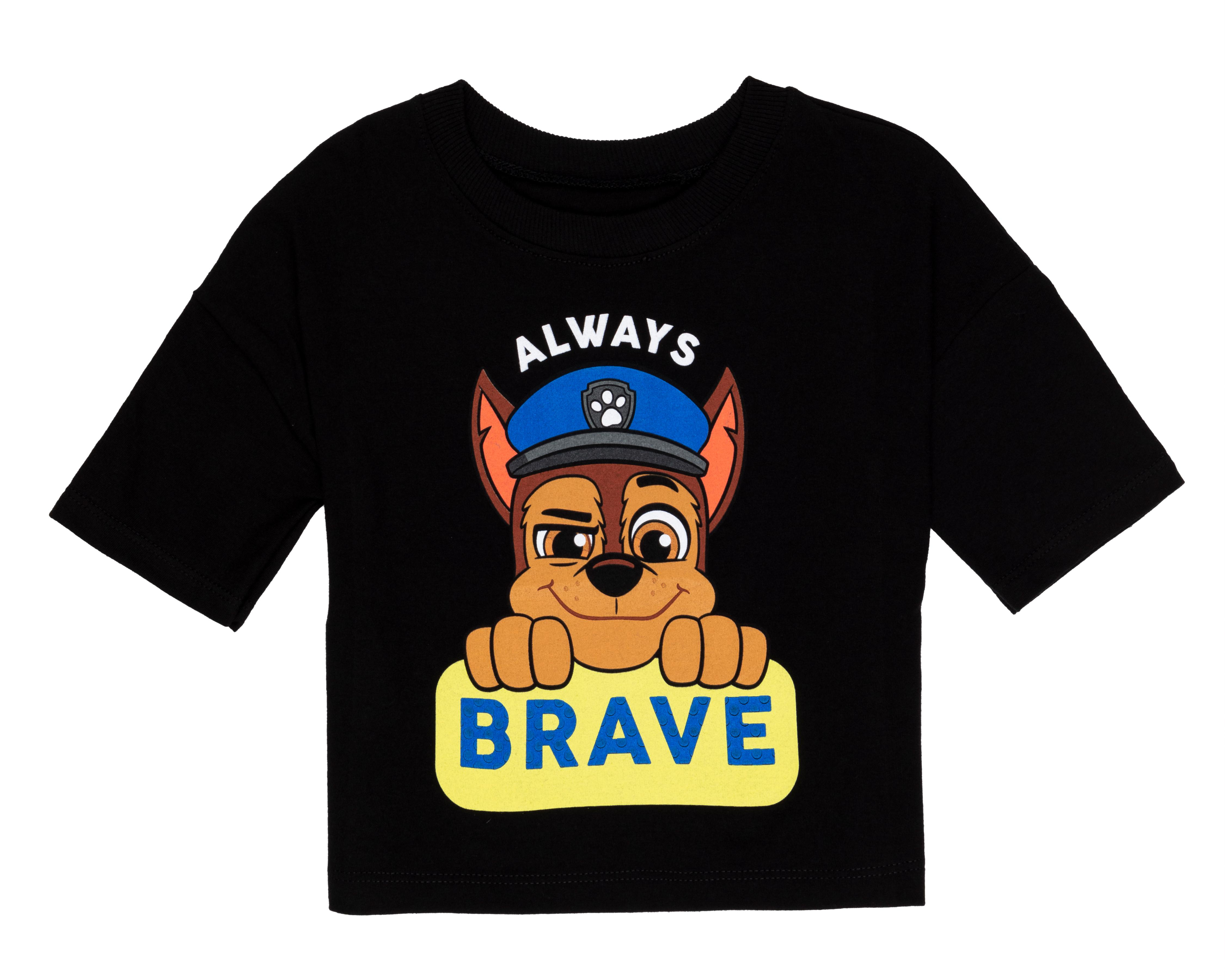 Foto 2 pulgar | Playera Paw Patrol Chase de Algodón para Bebé Niño