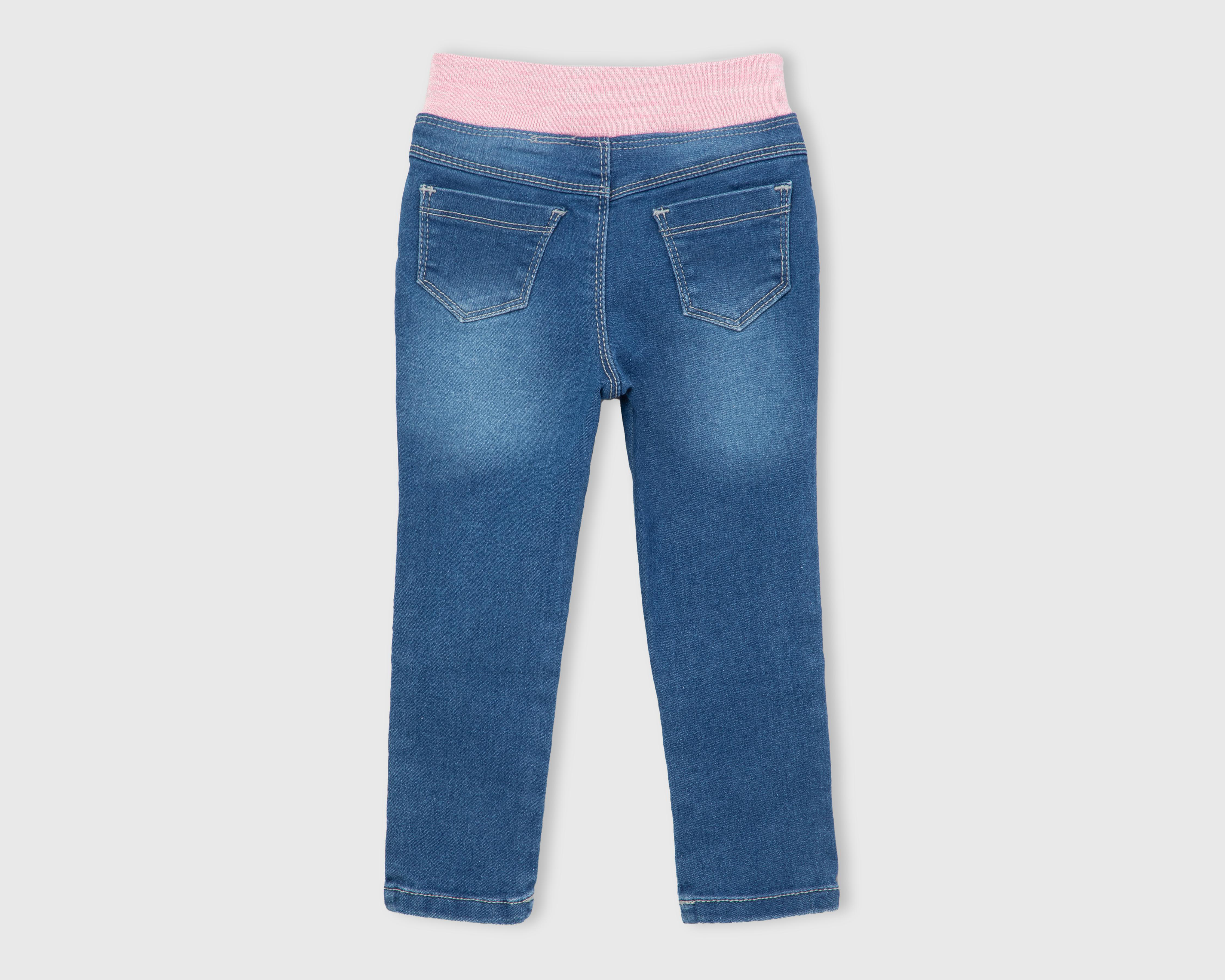 Foto 2 | Pantalón para Bebé Baby Colors de Mezclilla