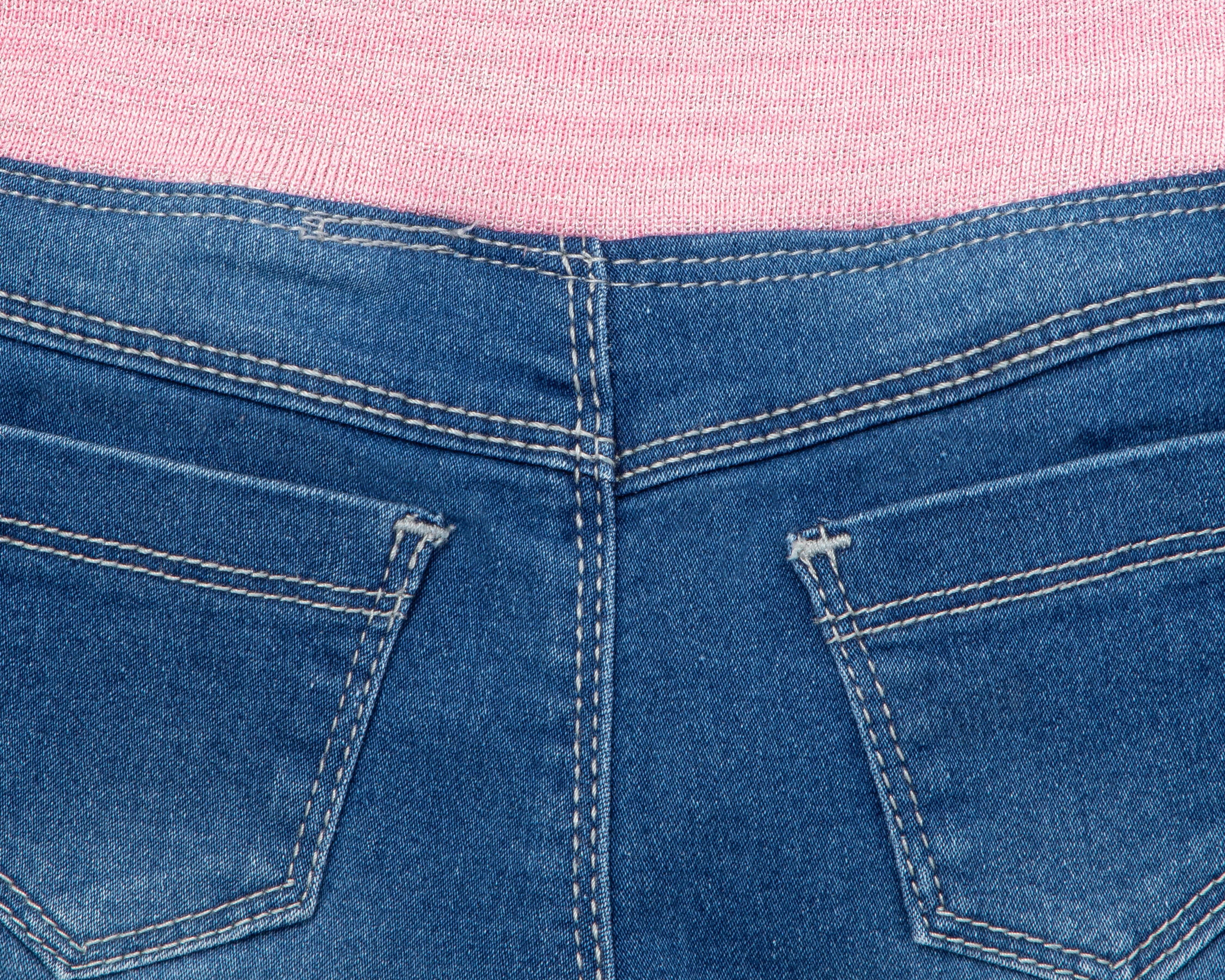 Foto 4 | Pantalón para Bebé Baby Colors de Mezclilla