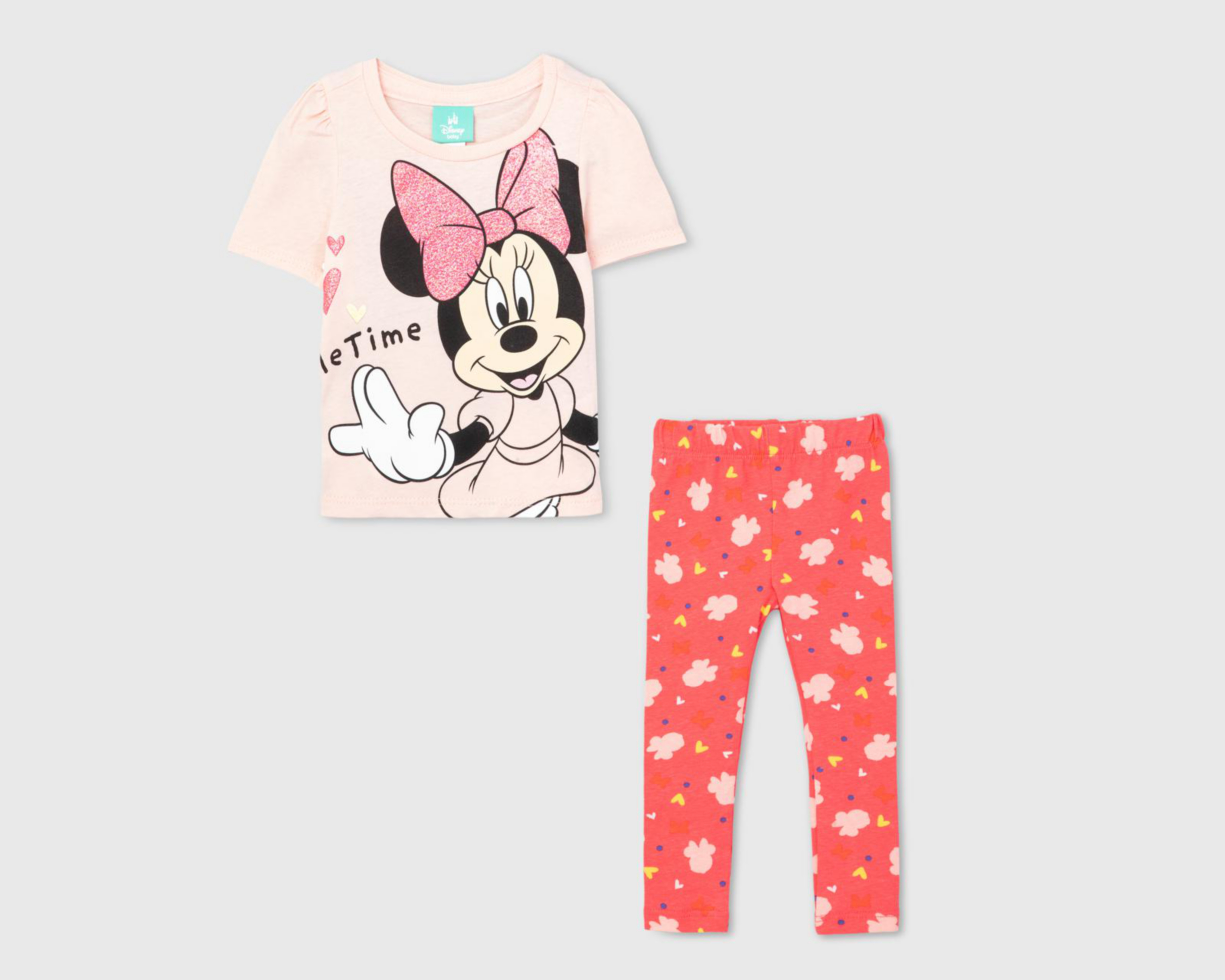 Conjunto de Bebé Disney Baby Minnie Mouse 2 Piezas