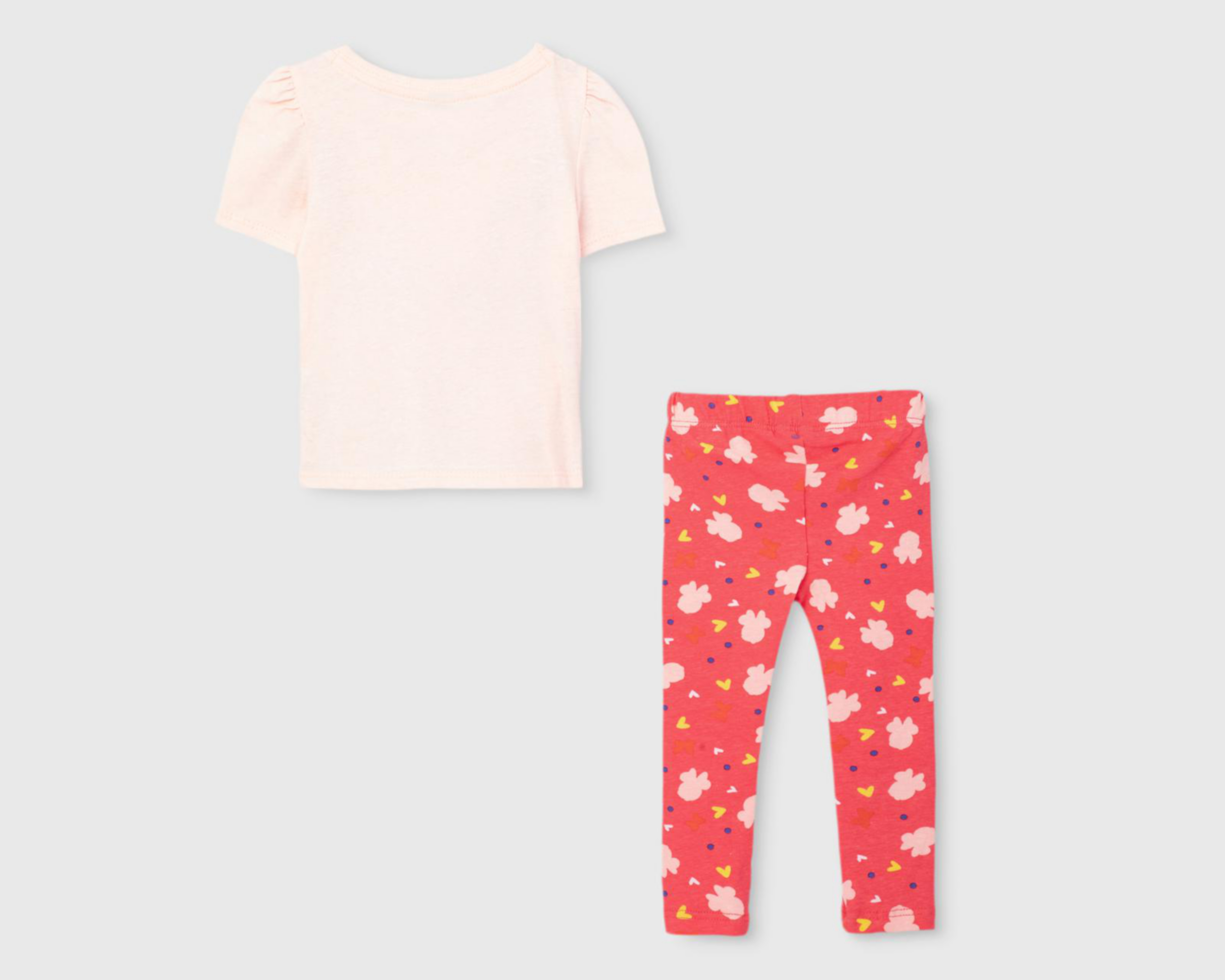 Foto 2 | Conjunto de Bebé Disney Baby Minnie Mouse 2 Piezas