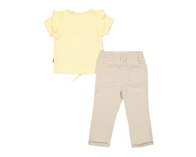 Foto 2 | Conjunto de Pantalón y Playera Peanuts para Niña