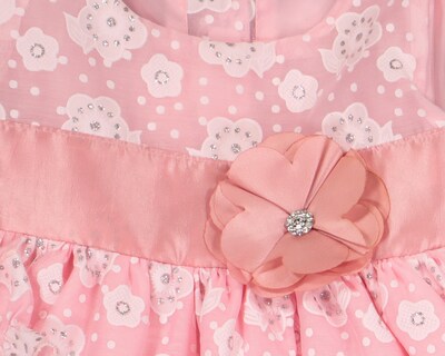 Foto 3 | Vestido para Bebé Baby Colors Estampado 3 Piezas