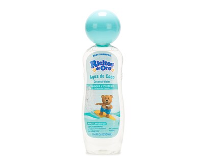 Foto 1 | Shampoo para Bebé Ricitos de Oro Agua de Coco 250 ml