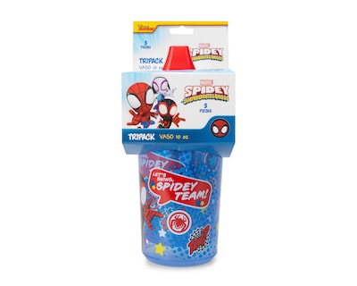 Foto 1 | Vaso Entrenador Marvel Spidey 10 oz 3 Piezas