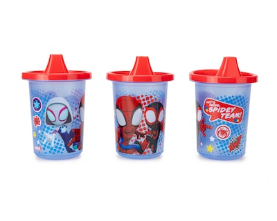 Foto 2 | Vaso Entrenador Marvel Spidey 10 oz 3 Piezas
