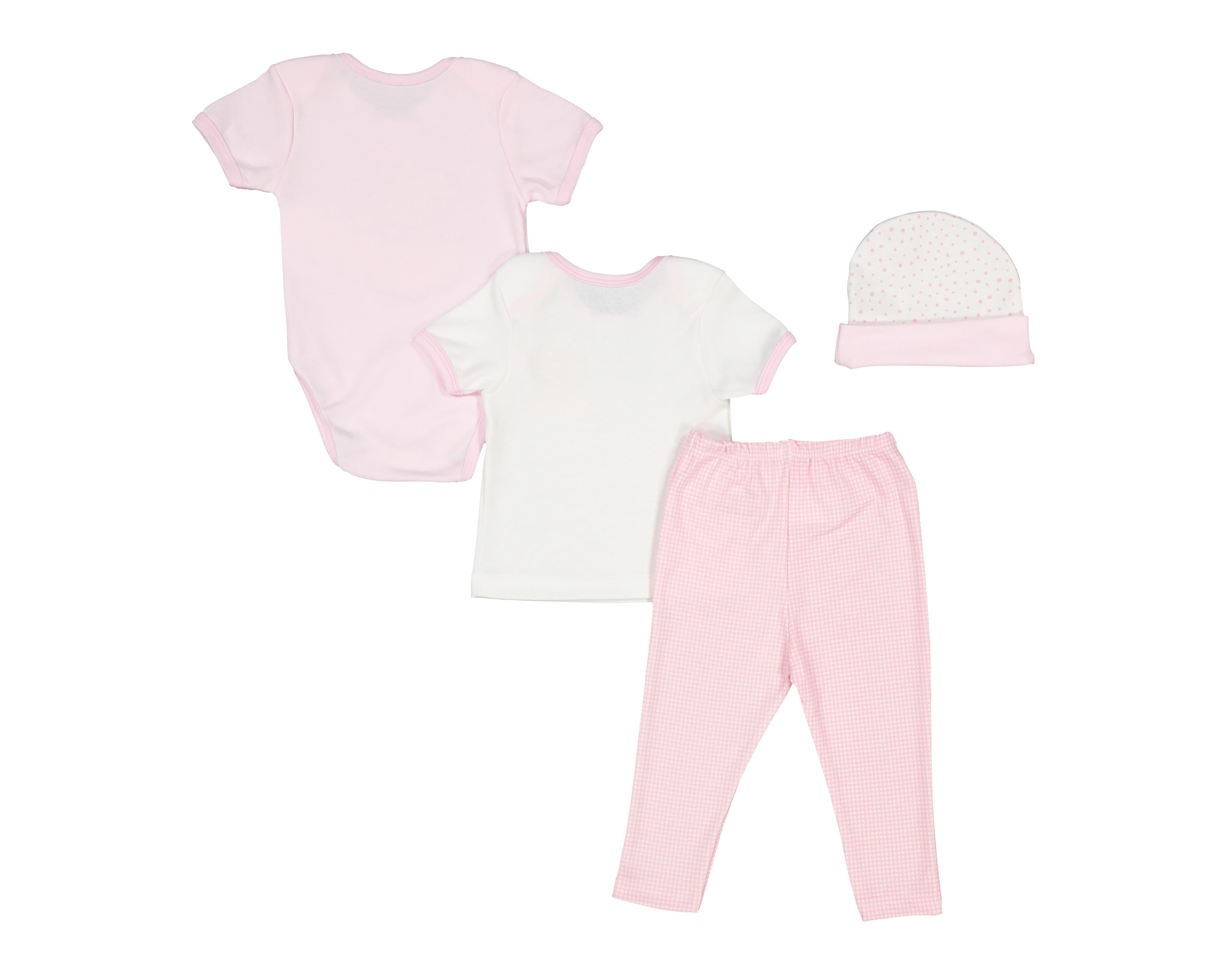 Foto 2 | Conjunto Baby Colors para Bebé Niña 4 Piezas