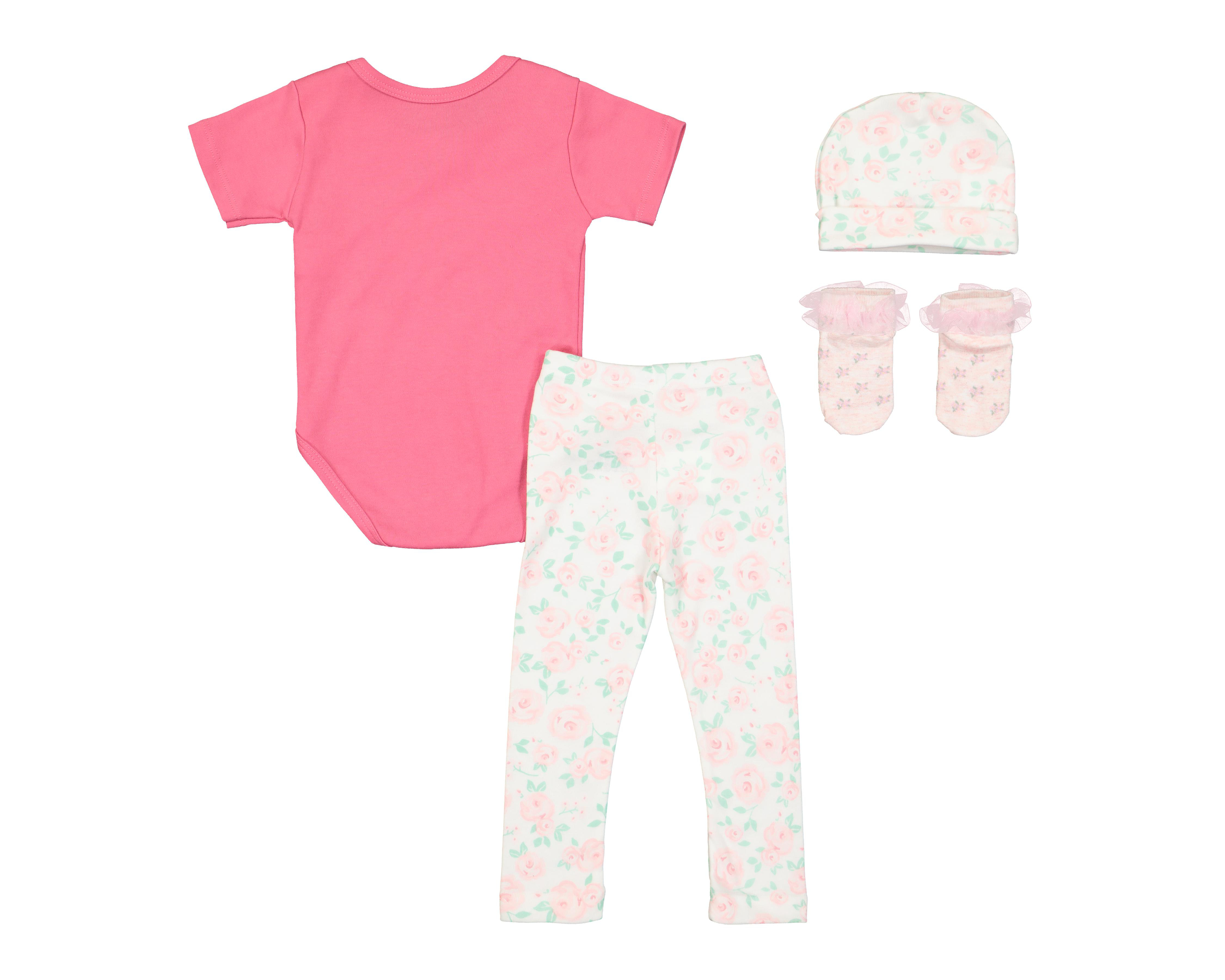 Foto 2 | Conjunto Baby Colors para Bebé Niña 4 Piezas