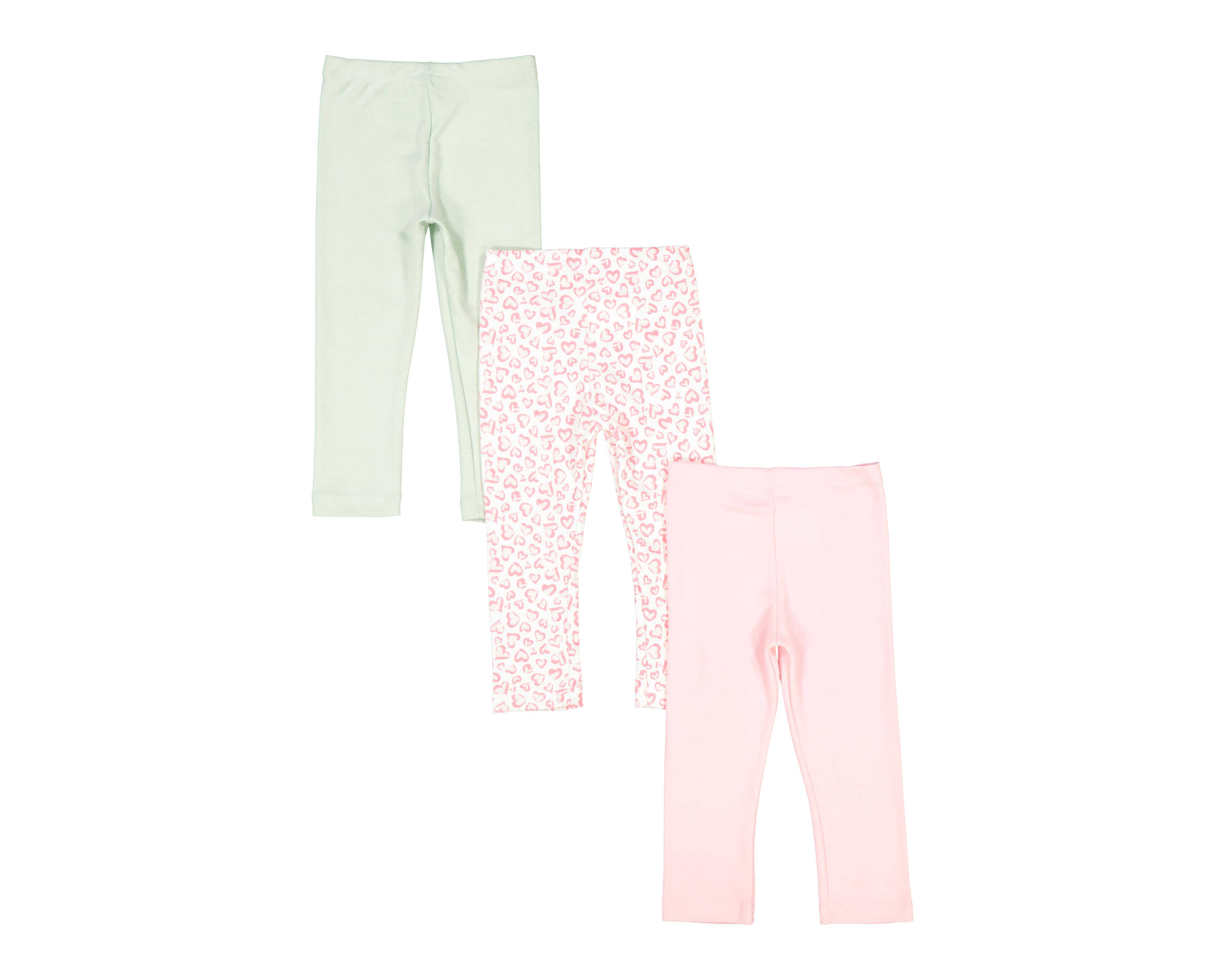 Foto 3 pulgar | Pantalón Baby Colors para Bebé Niña 3 Piezas