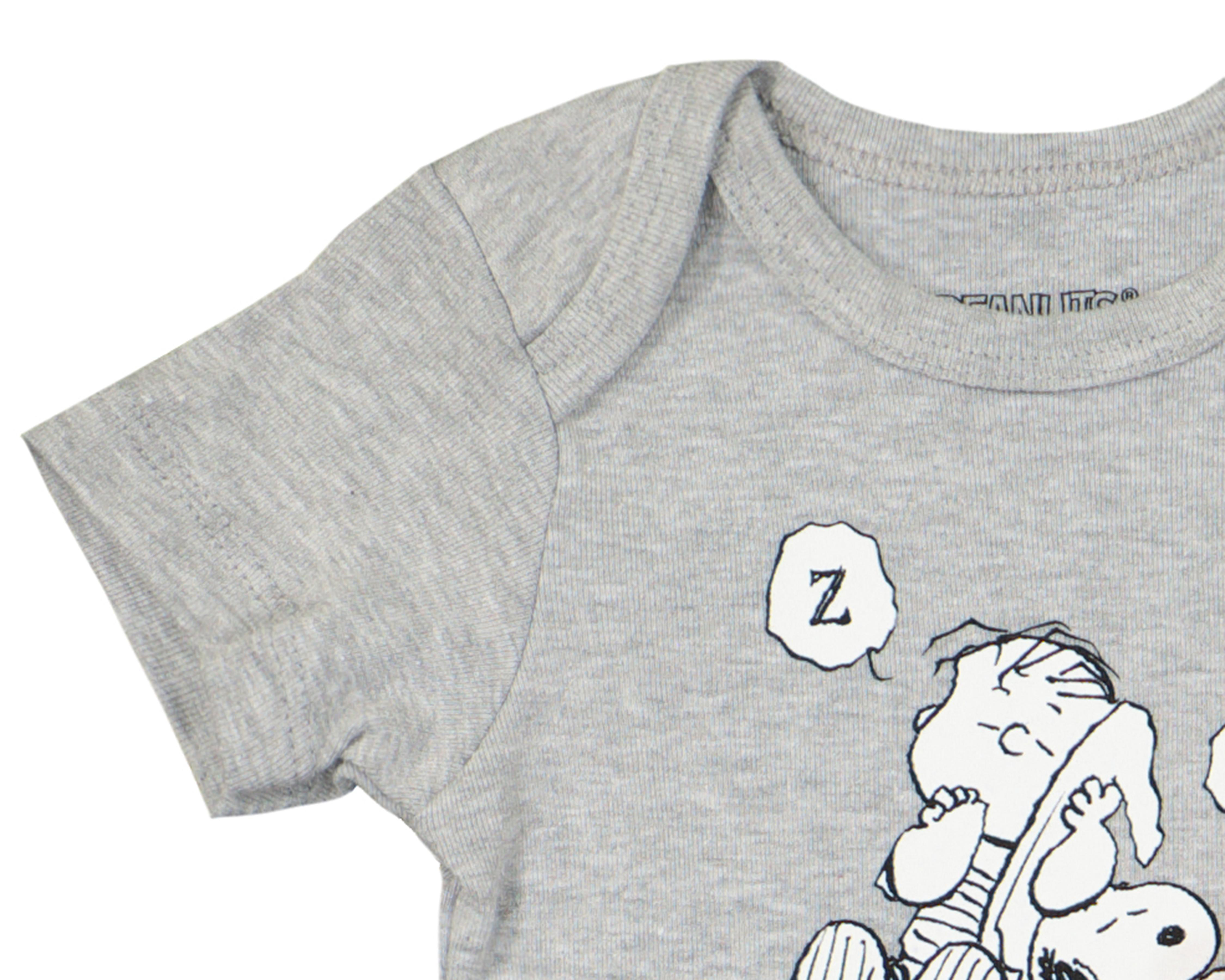 Foto 4 pulgar | Pañalero Peanuts de Algodón para Bebé Niño 3 Piezas