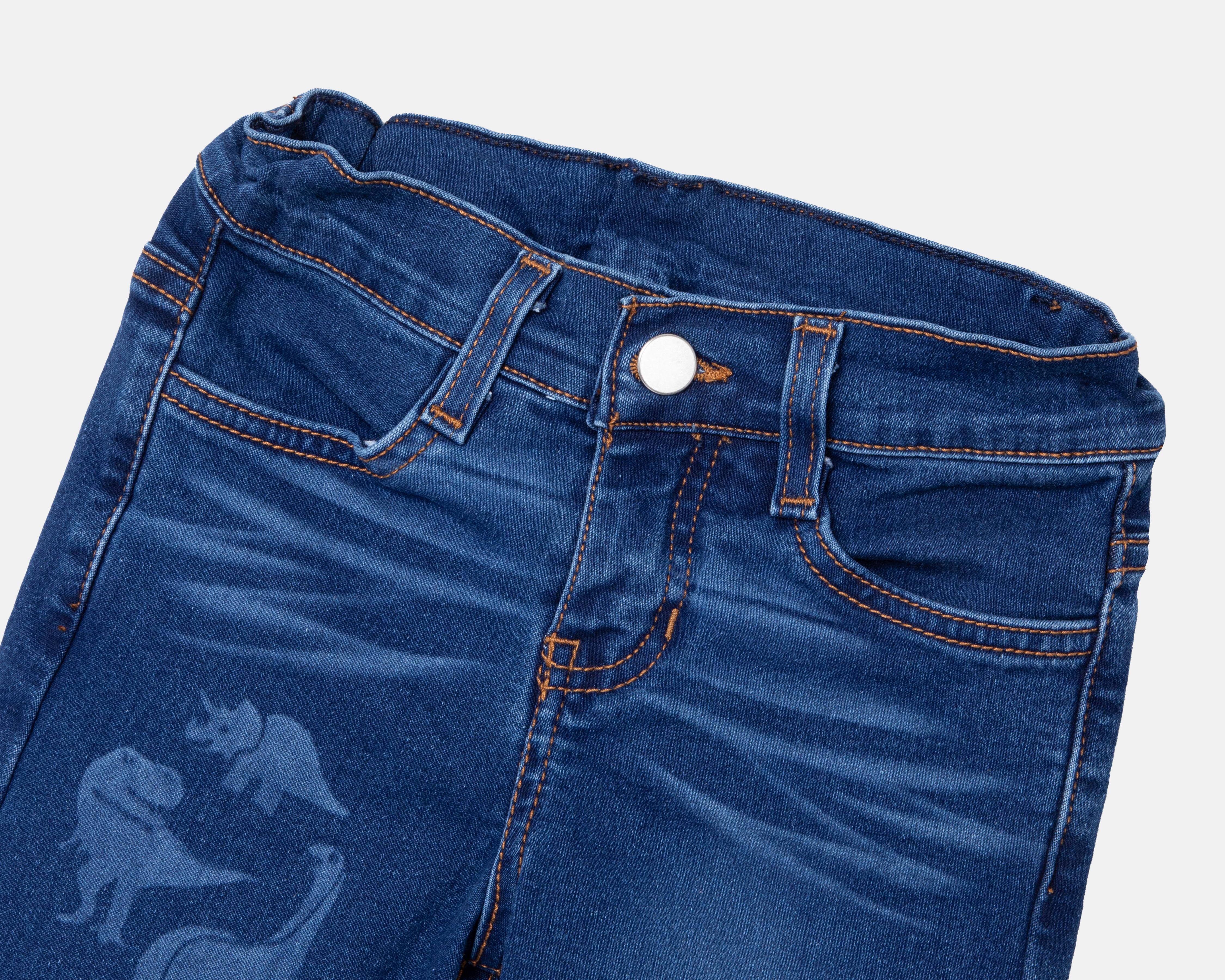 Foto 4 pulgar | Pantalón Baby Colors de Mezclilla para Bebé Niño