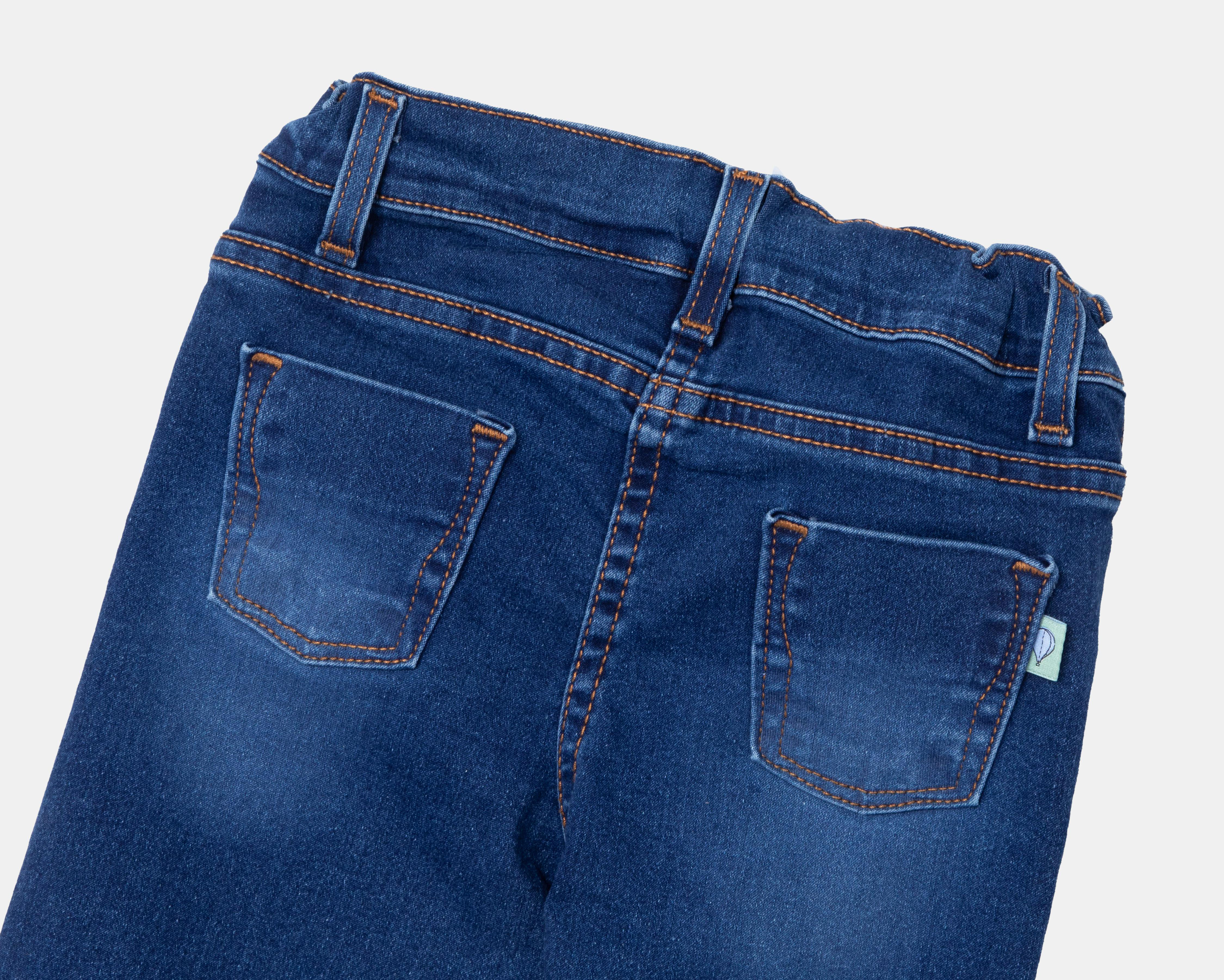 Foto 5 pulgar | Pantalón Baby Colors de Mezclilla para Bebé Niño