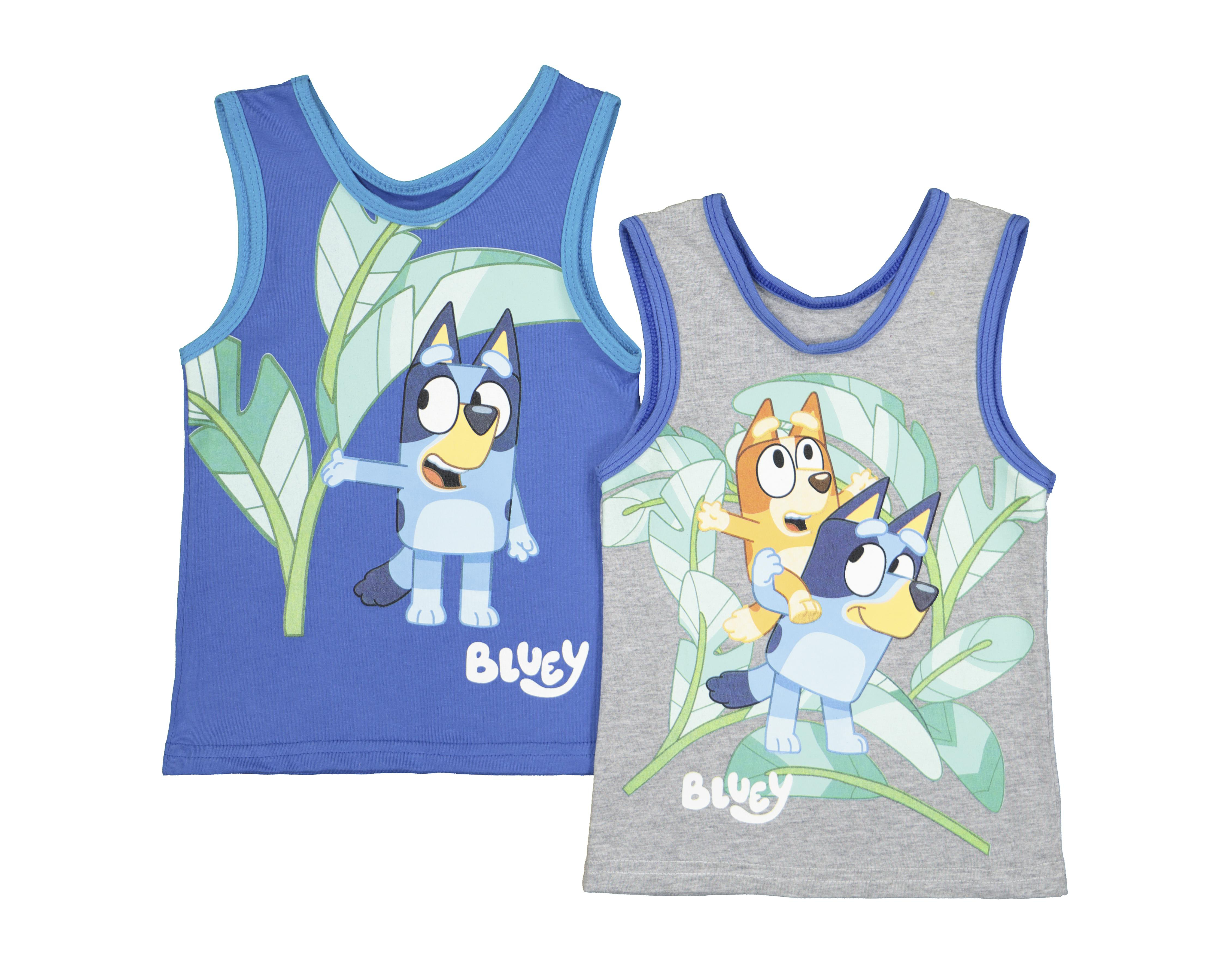 Camiseta Interior Bluey para Bebé Niño 2 Piezas