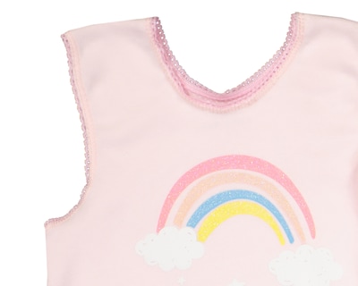 Foto 3 | Camiseta Interior Baby Colors para Bebé Niña 3 Piezas