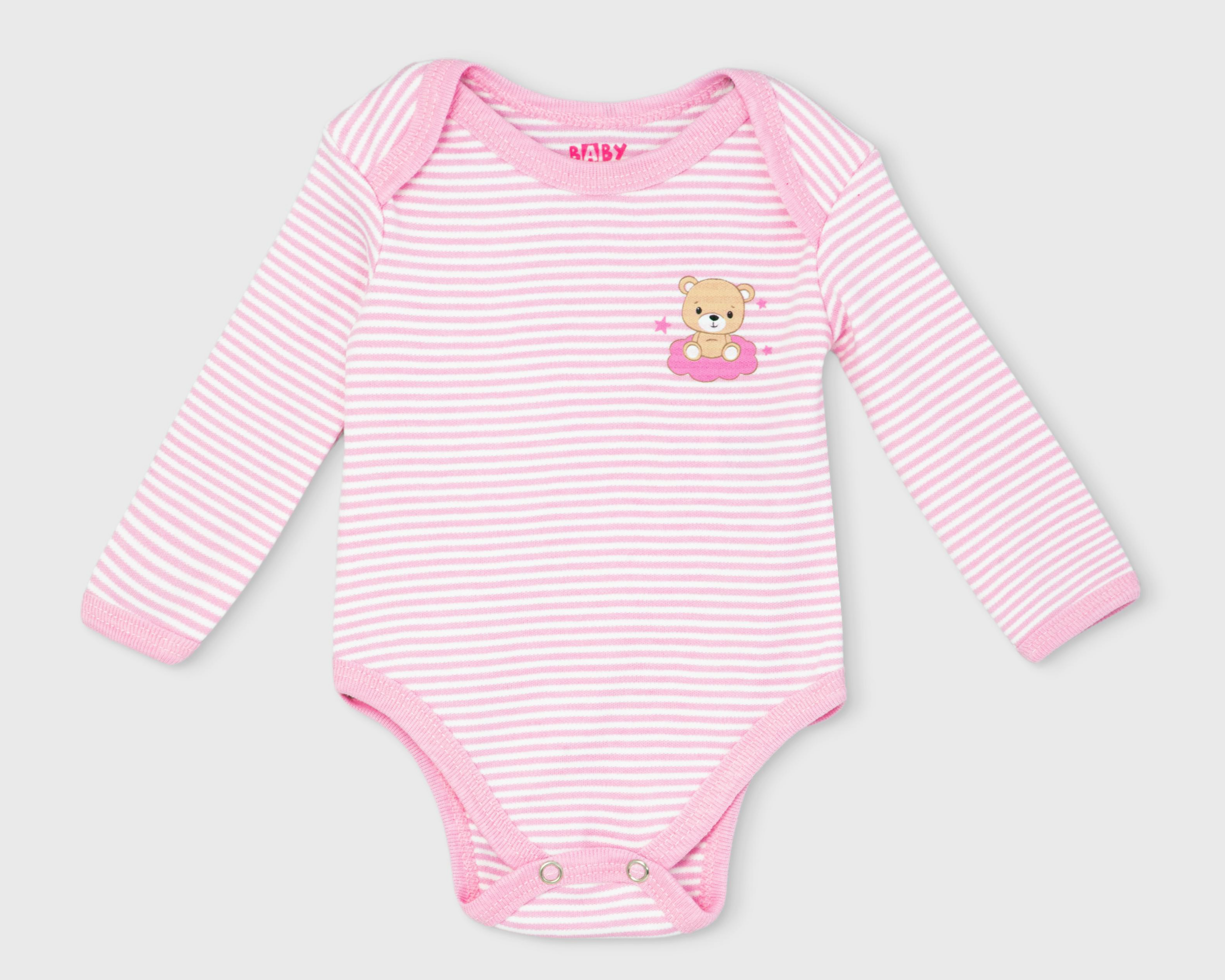 Foto 4 pulgar | Conjunto de Bebé Niña Baby Colors Rosa 4 Piezas
