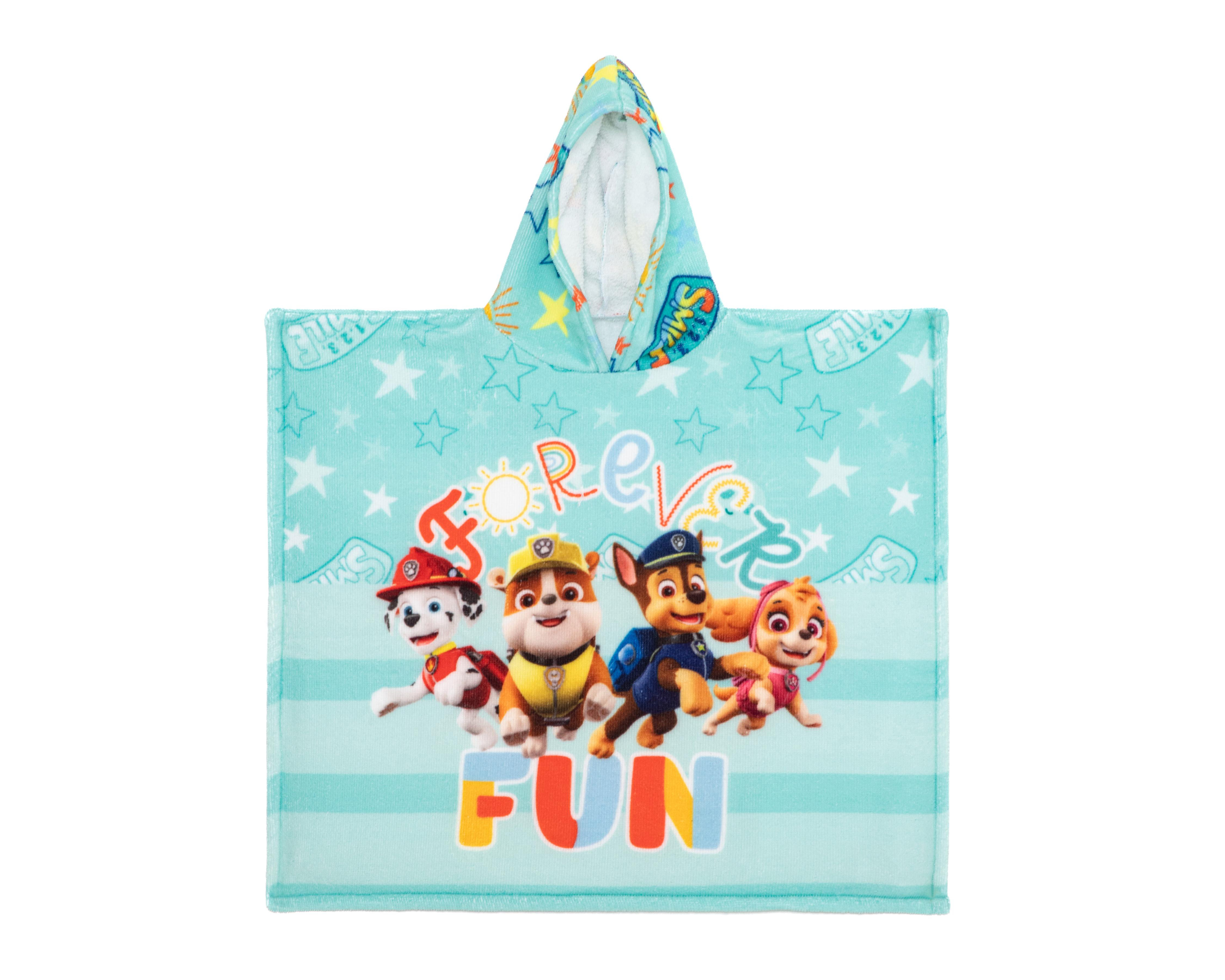 Toalla con Capucha Paw Patrol Estampada