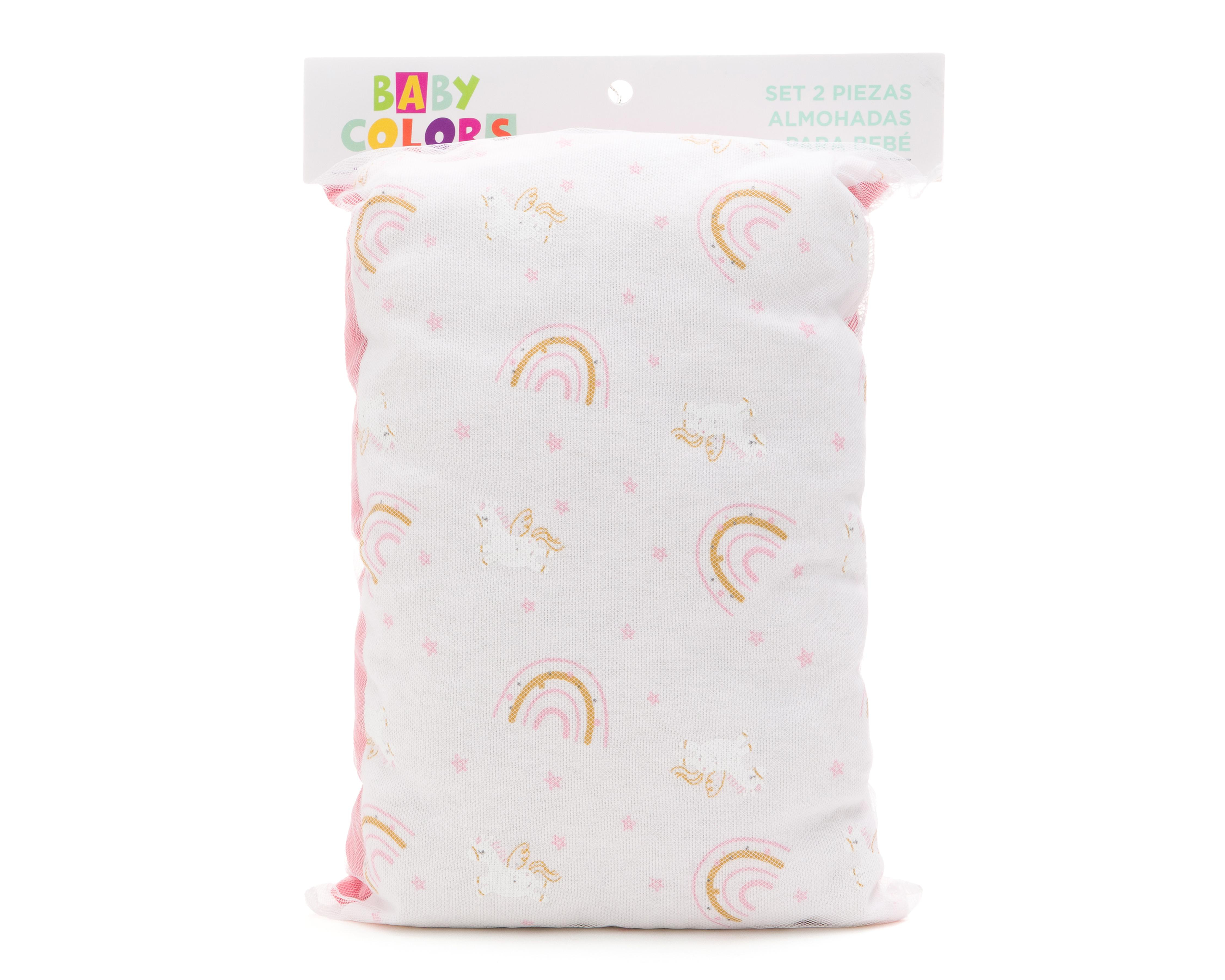 Foto 1 | Almohada para Bebé Baby Colors Suave 2 Piezas