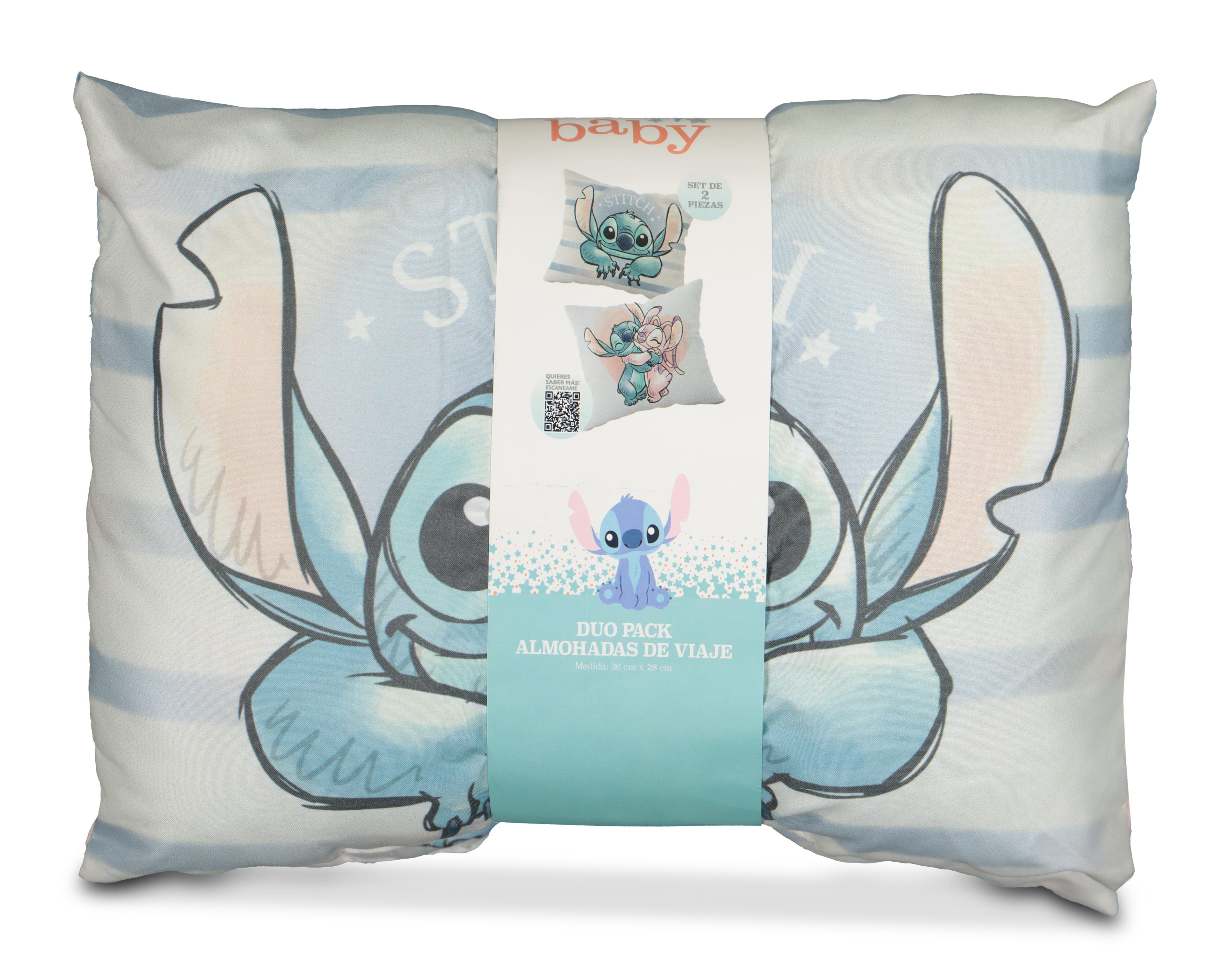 Almohada de Viaje Providencia Stitch Suave Duo Pack $99