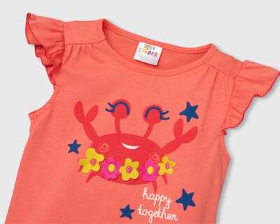 Foto 3 | Blusa Baby Color con Estampado para Bebé Niña