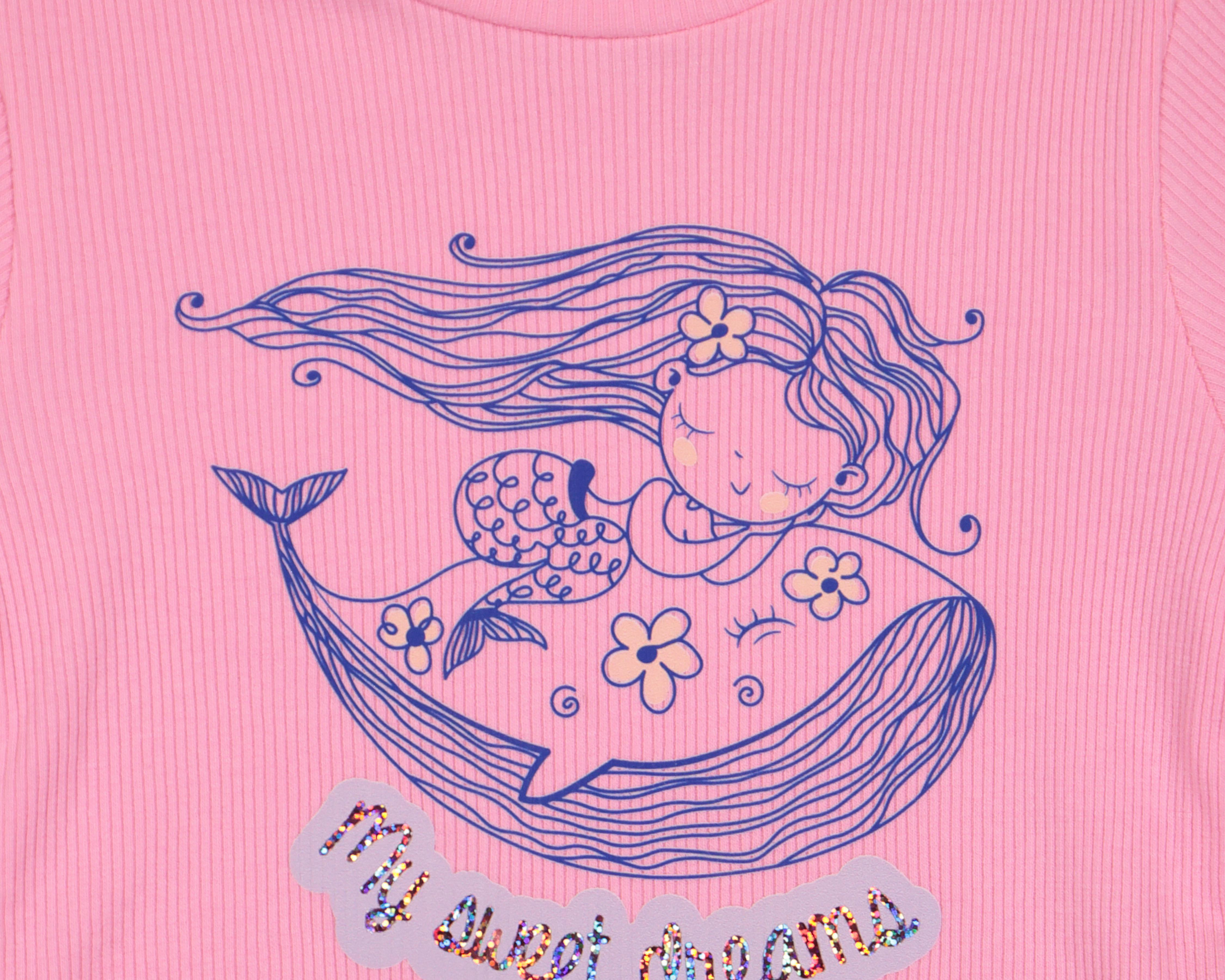 Foto 4 pulgar | Playera Baby Colors con Estampado para Bebé Niña