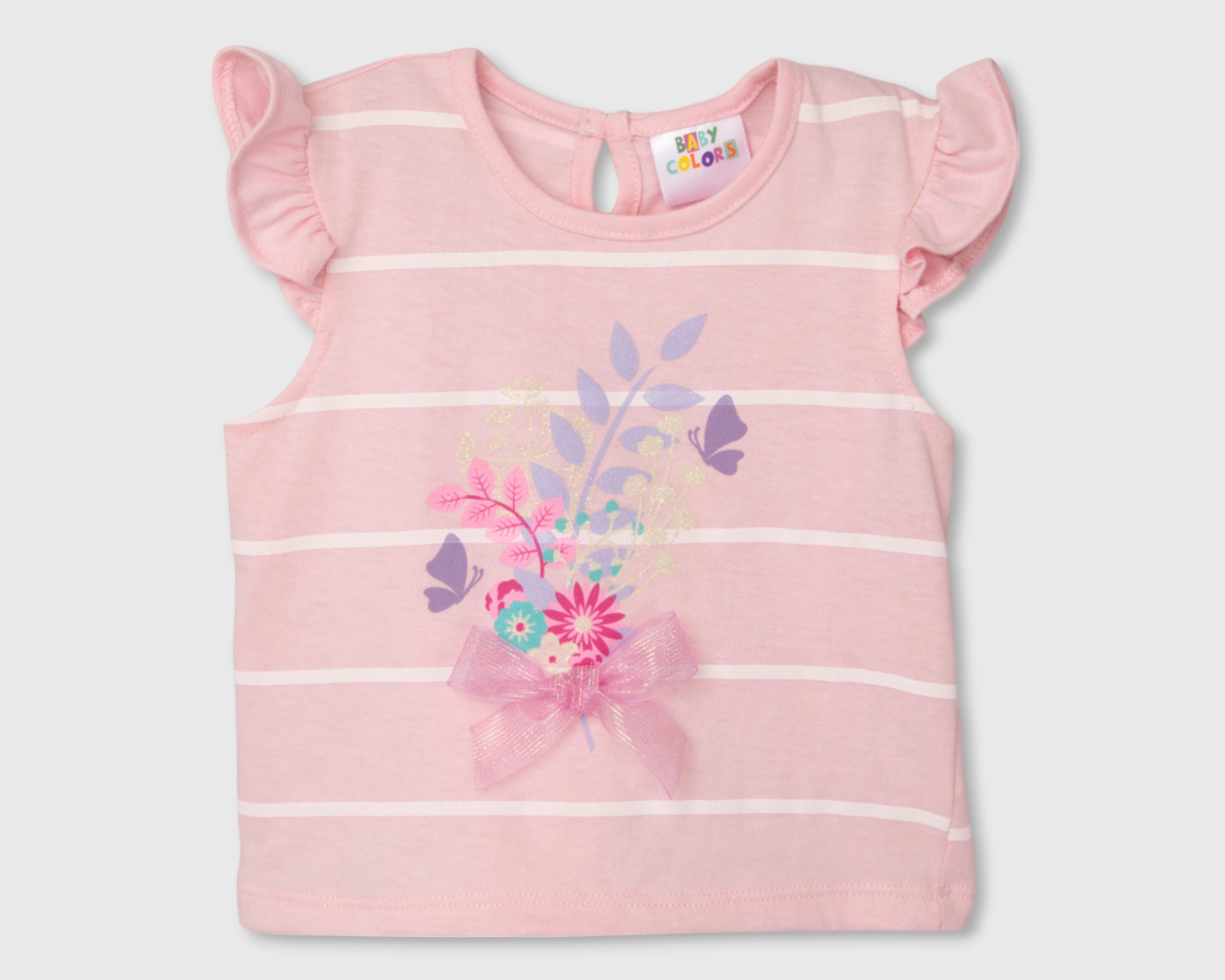 Blusa Baby Colors con Estampado para Bebé Niña $99