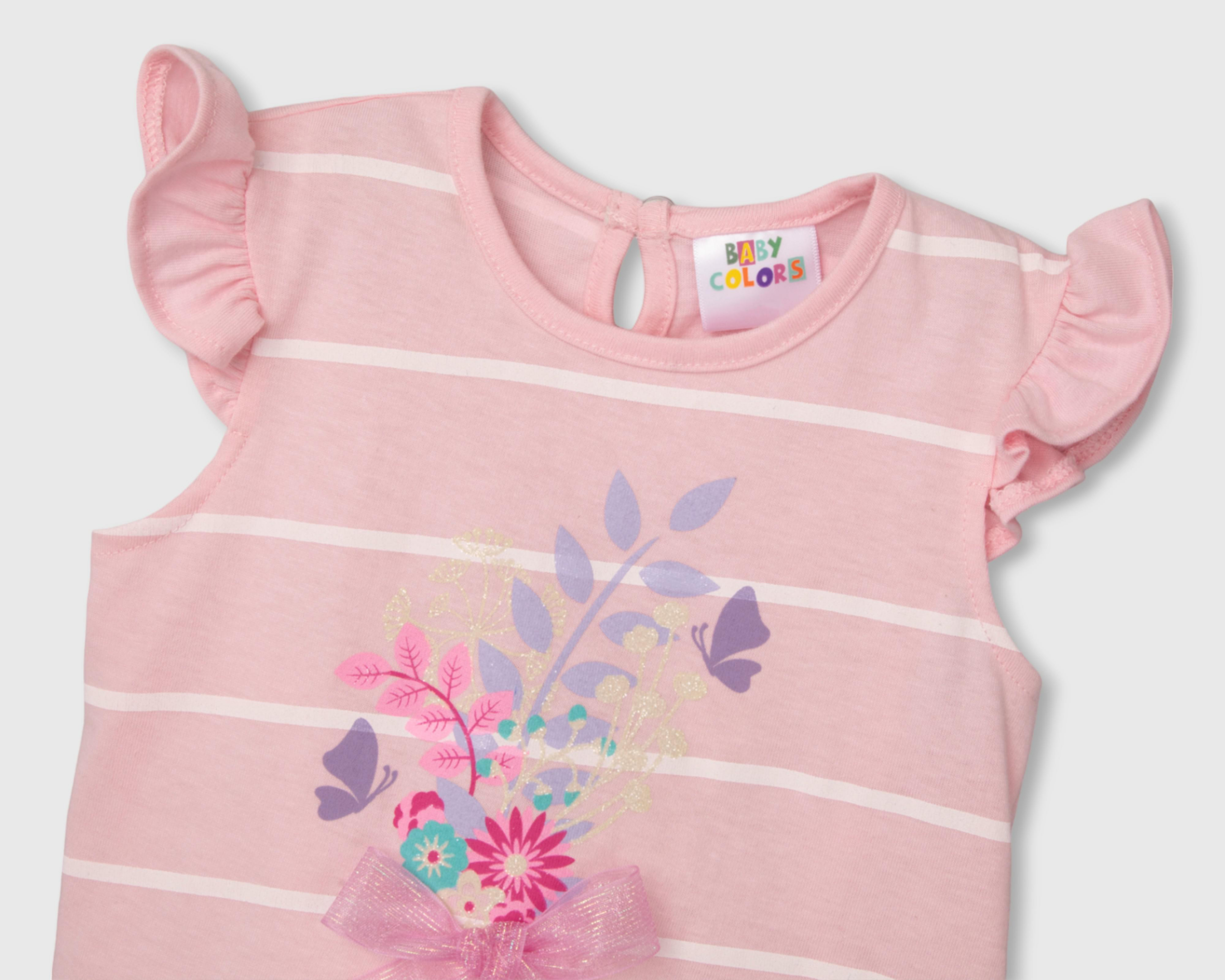 Foto 4 pulgar | Blusa Baby Colors con Estampado para Bebé Niña