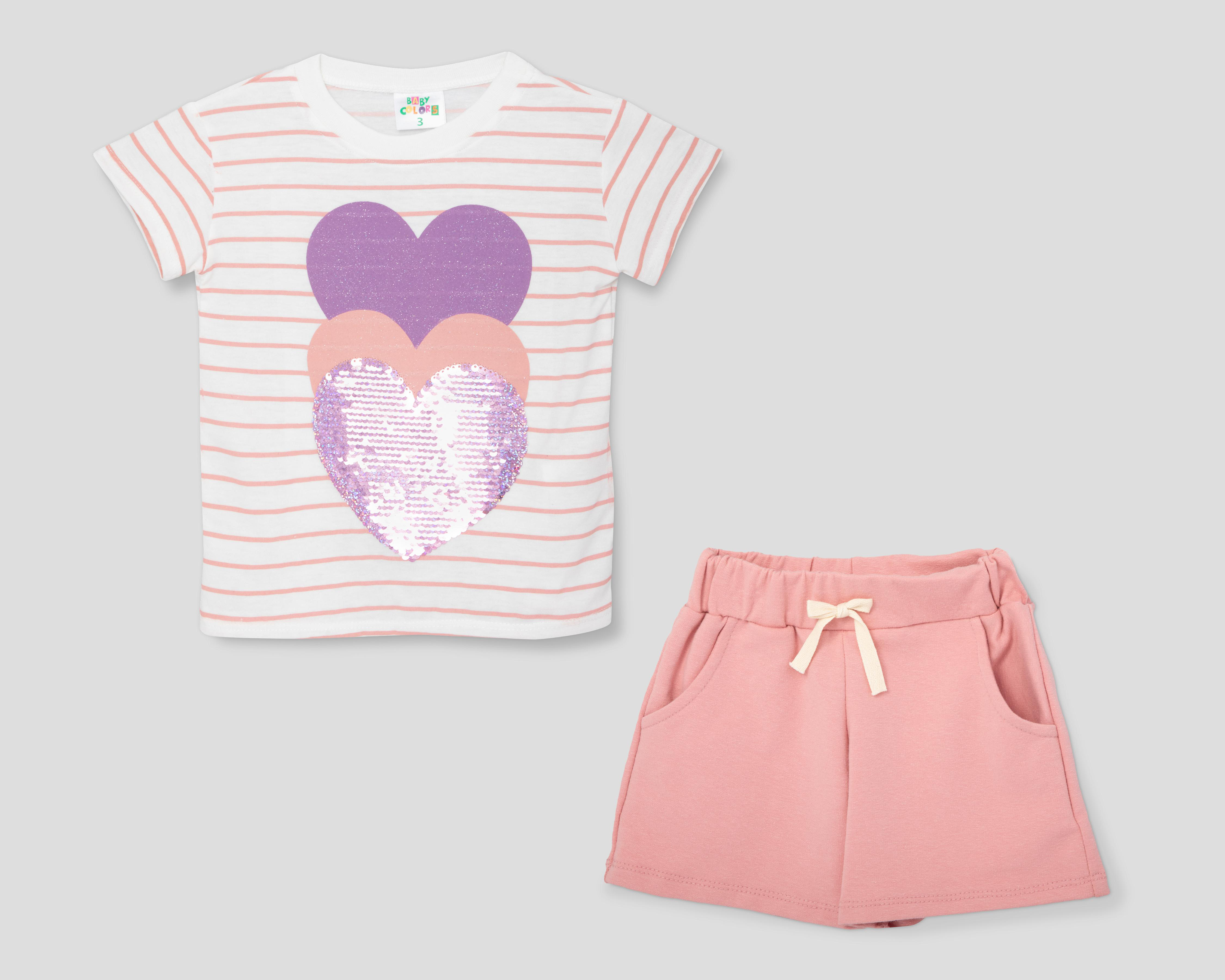 Conjunto Baby Colors para Bebé Niña