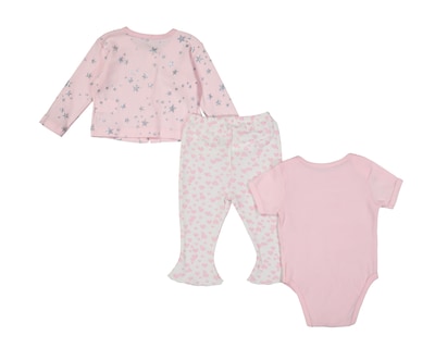 Foto 2 | Conjunto para Bebé Niña Baby Colors 3 Piezas