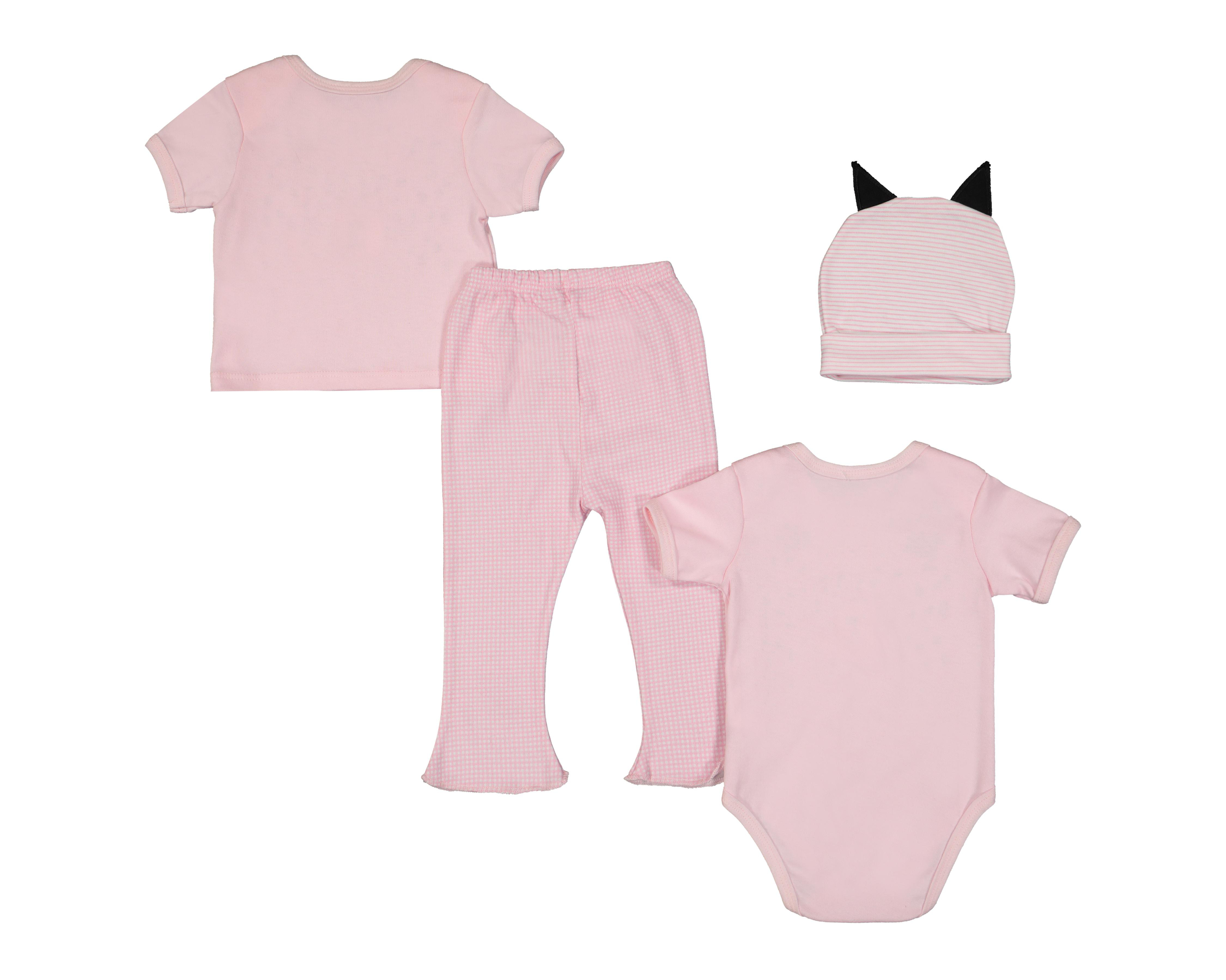 Foto 2 | Conjunto Baby Colors para Bebé Niña 4 Piezas