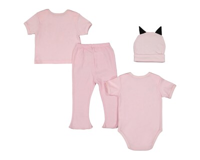 Foto 2 | Conjunto para Bebé Niña Baby Colors 4 Piezas